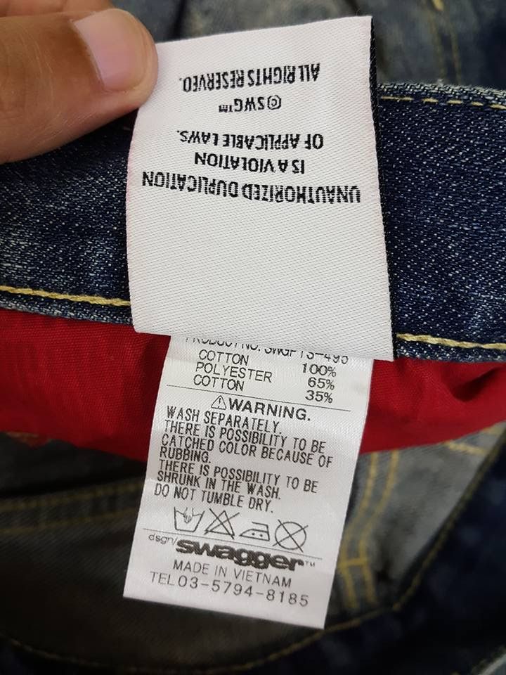 Swagger Ripped Rugged Distressed Denim Pant Size US 30 / EU 46 - 11 Thumbnail
