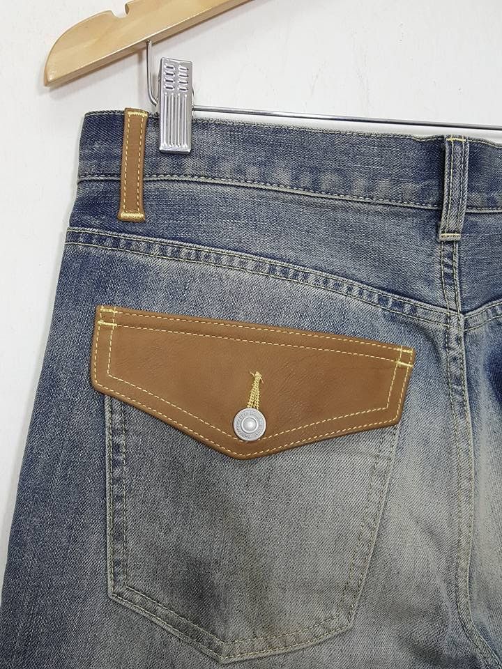 Swagger Ripped Rugged Distressed Denim Pant Size US 30 / EU 46 - 5 Thumbnail