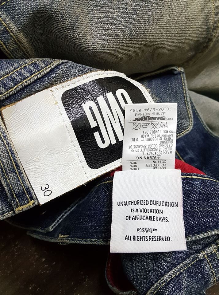 Swagger Ripped Rugged Distressed Denim Pant Size US 30 / EU 46 - 8 Thumbnail