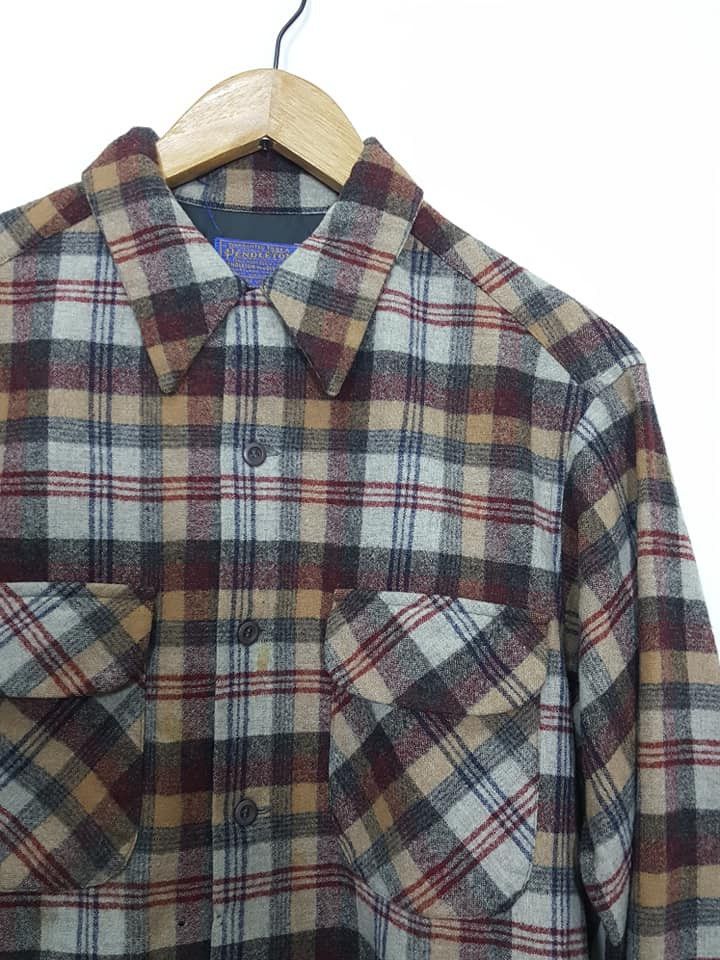 Pendleton × Vintage MADE IN USA PENDLETON PURE VIRGIN WOOL SHIRT Size US M / EU 48-50 / 2 - 4 Thumbnail