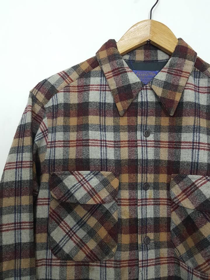 Pendleton × Vintage MADE IN USA PENDLETON PURE VIRGIN WOOL SHIRT Size US M / EU 48-50 / 2 - 3 Thumbnail