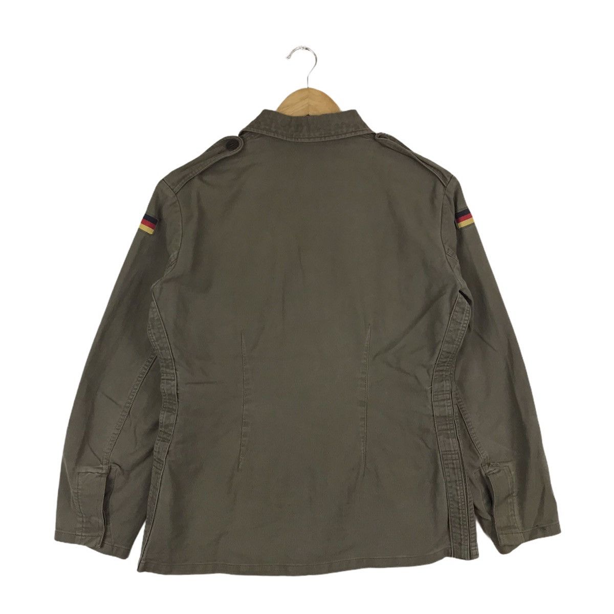 Other Vintage 80s German Military Button Up Long Sleeve Shirt Size US S / EU 44-46 / 1 - 4 Thumbnail