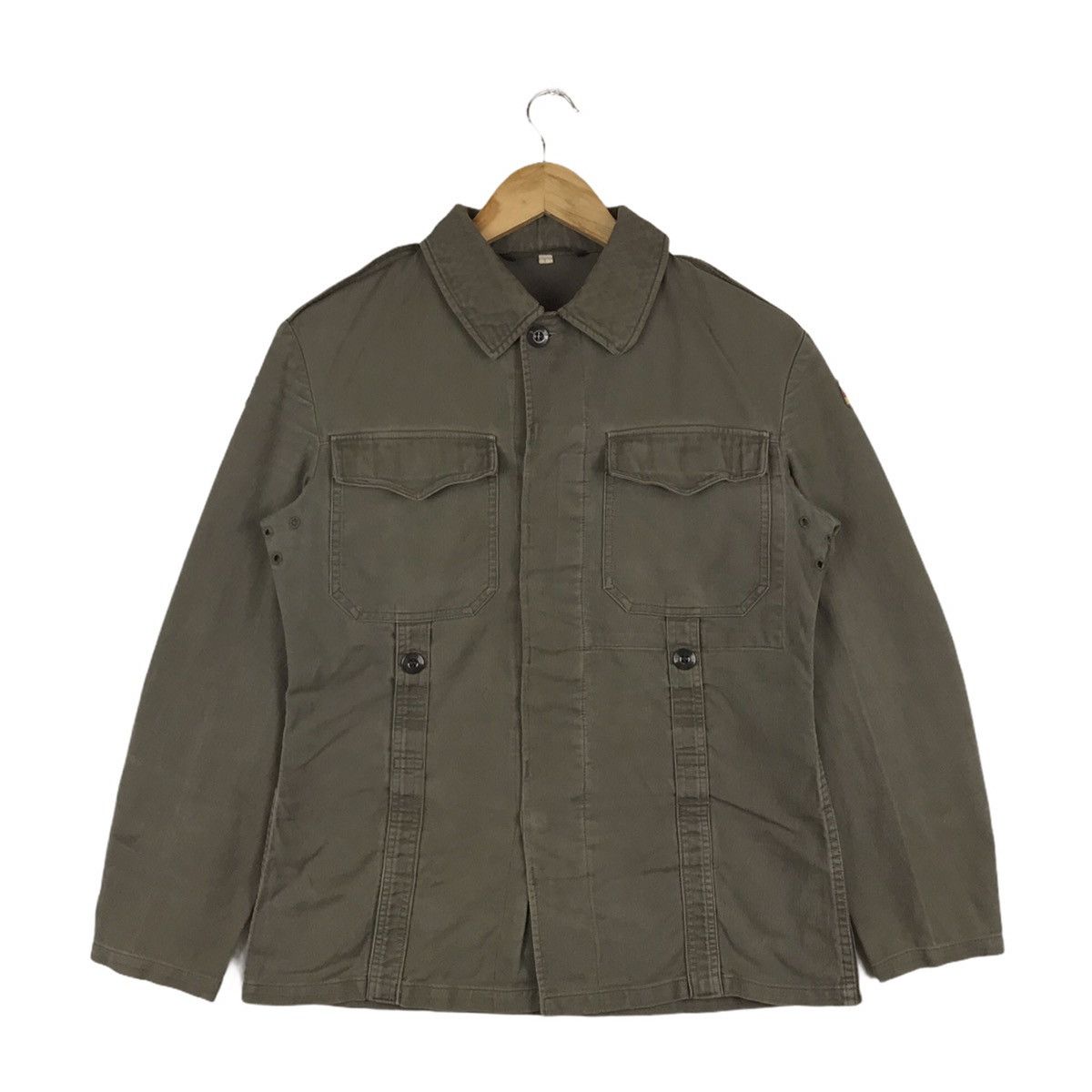 Other Vintage 80s German Military Button Up Long Sleeve Shirt Size US S / EU 44-46 / 1 - 1 Thumbnail