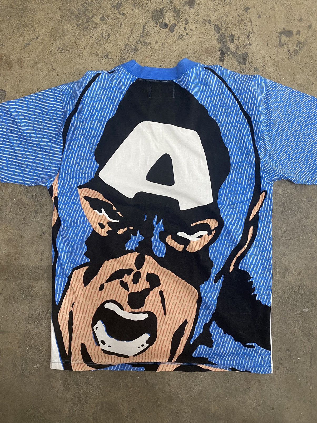Marvel Comics × Vintage Vintage Captain America All Over Print M Marvel Supreme Size US M / EU 48-50 / 2 - 4 Thumbnail