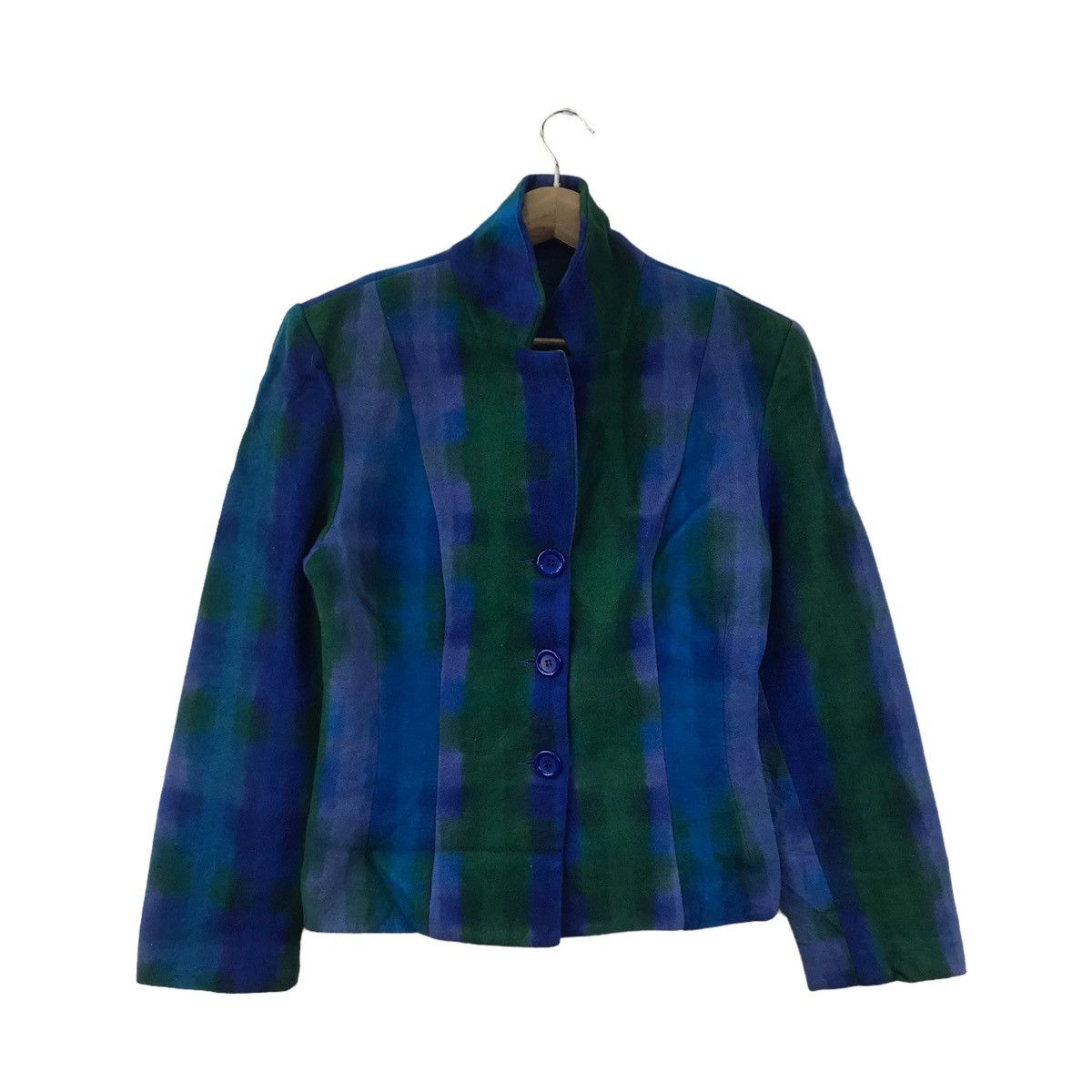 Vintage HOWARDS SHOWERS Australian Brand Blue Blazer Coat Jacket Size S / US 4 / IT 40 - 1 Thumbnail