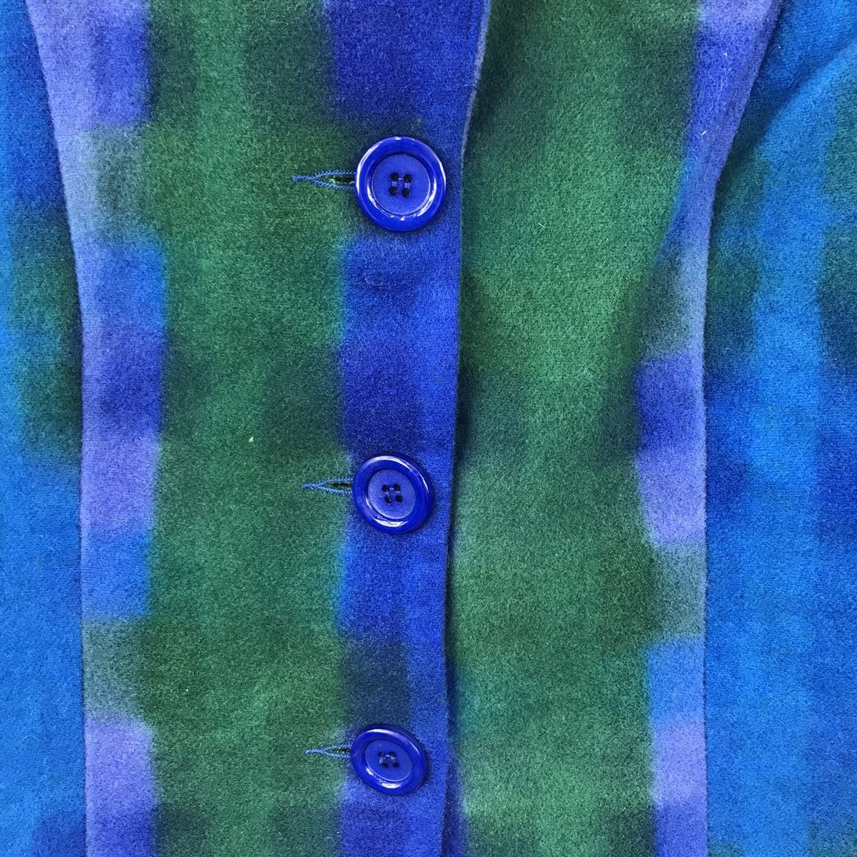 Vintage HOWARDS SHOWERS Australian Brand Blue Blazer Coat Jacket Size S / US 4 / IT 40 - 3 Thumbnail