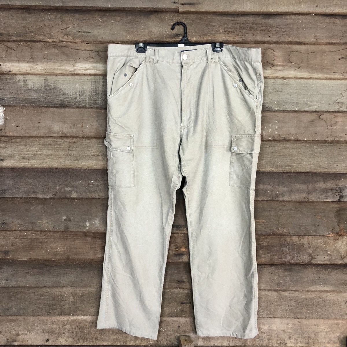 image of Otarie Light Grey Multipocket Tactical Cargo Pants C962, Men's (Size 41)