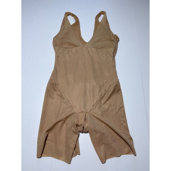 Vintage Flexees Body Suit Size M Womens Beige Body Shapers One Piece ...