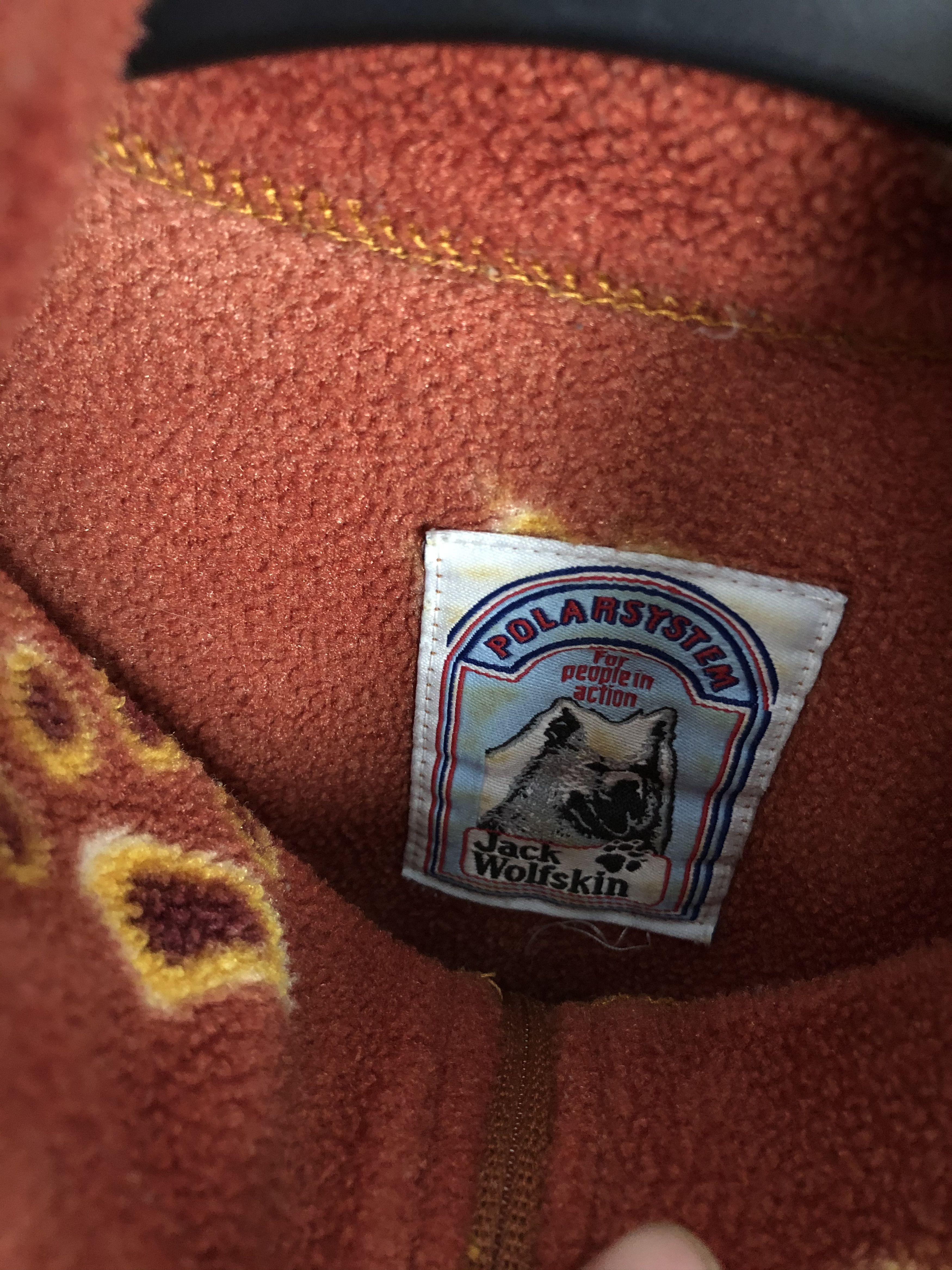 Jack Wolfskin × Vintage Vintage Jack Wolfskin Fleece Jacket Oversized Size US L / EU 52-54 / 3 - 3 Thumbnail