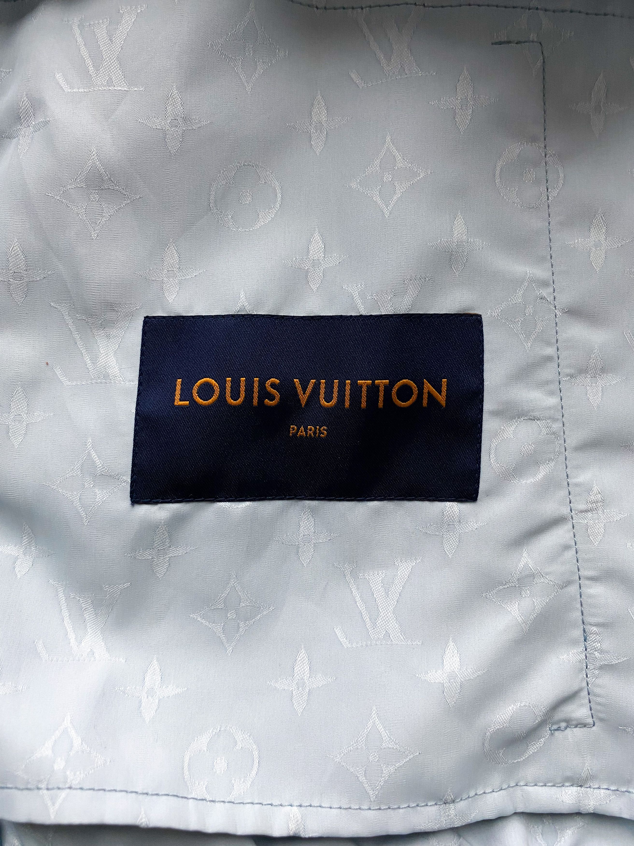 Louis Vuitton Louis Vuitton Blue Monogram Cloud Wind Breaker Size US S / EU 44-46 / 1 - 4 Thumbnail