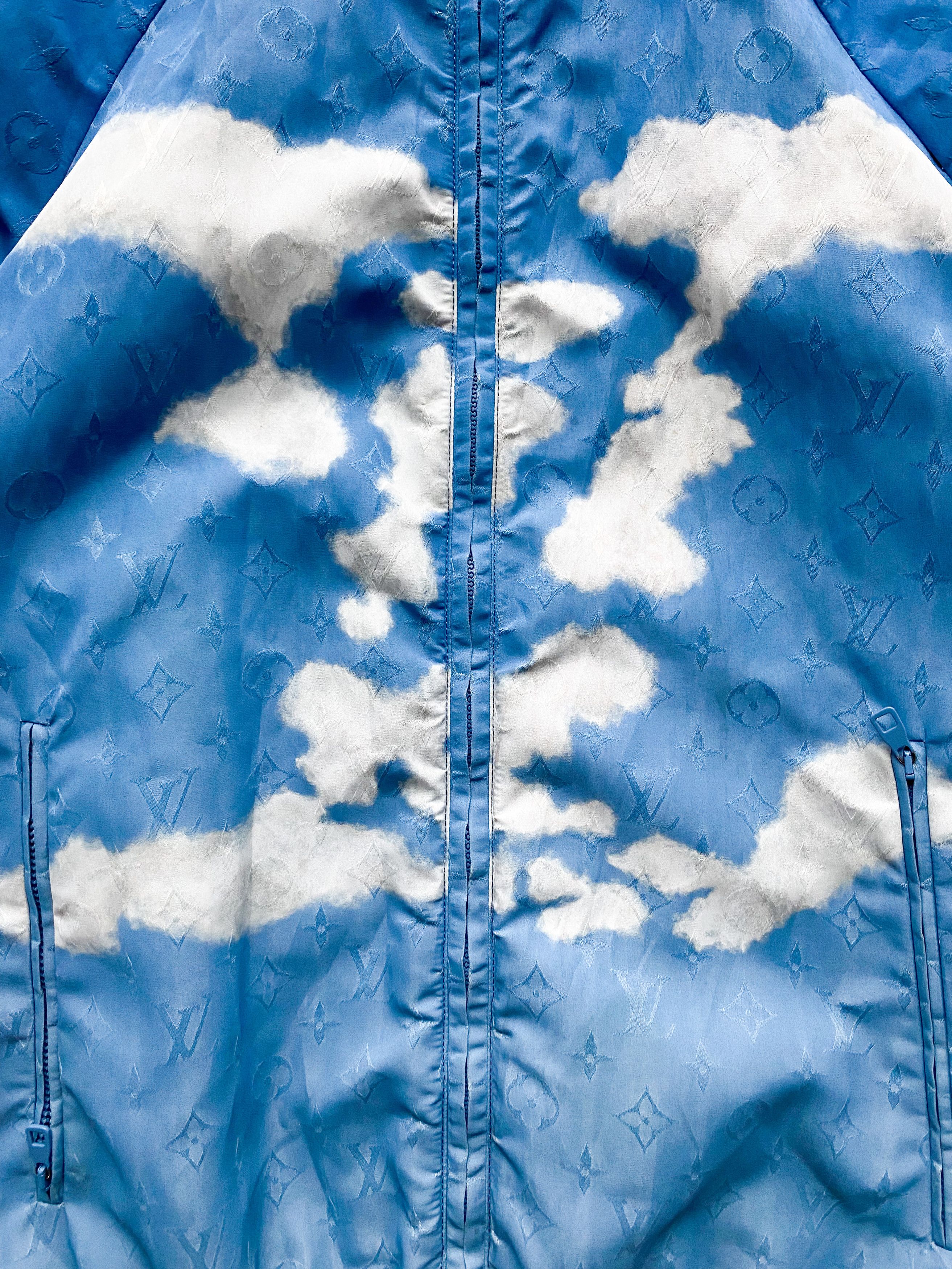 Louis Vuitton Louis Vuitton Blue Monogram Cloud Wind Breaker Size US S / EU 44-46 / 1 - 3 Thumbnail