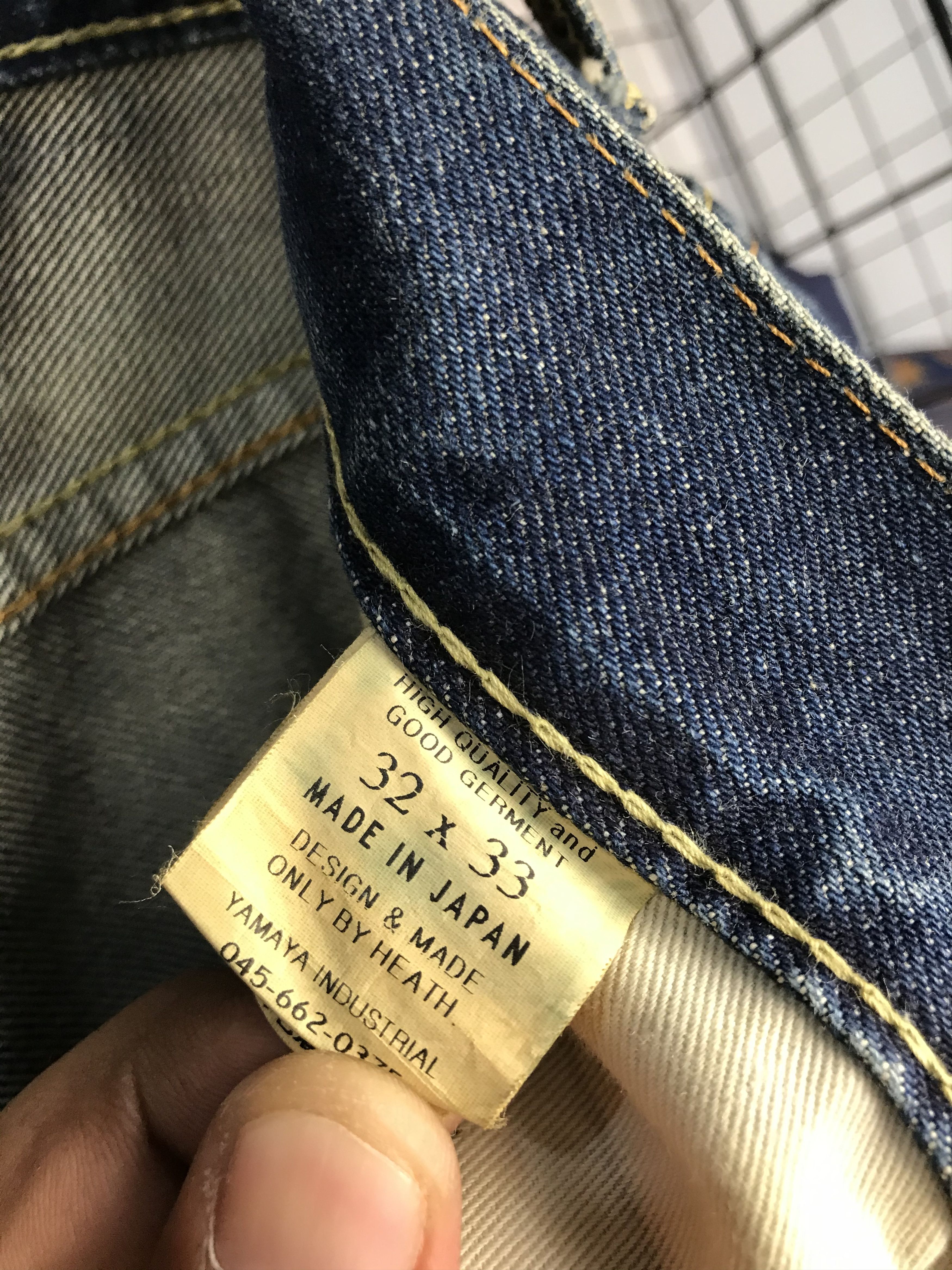 Japanese Brand Blueport Denim Streetwear Size US 33 - 8 Thumbnail