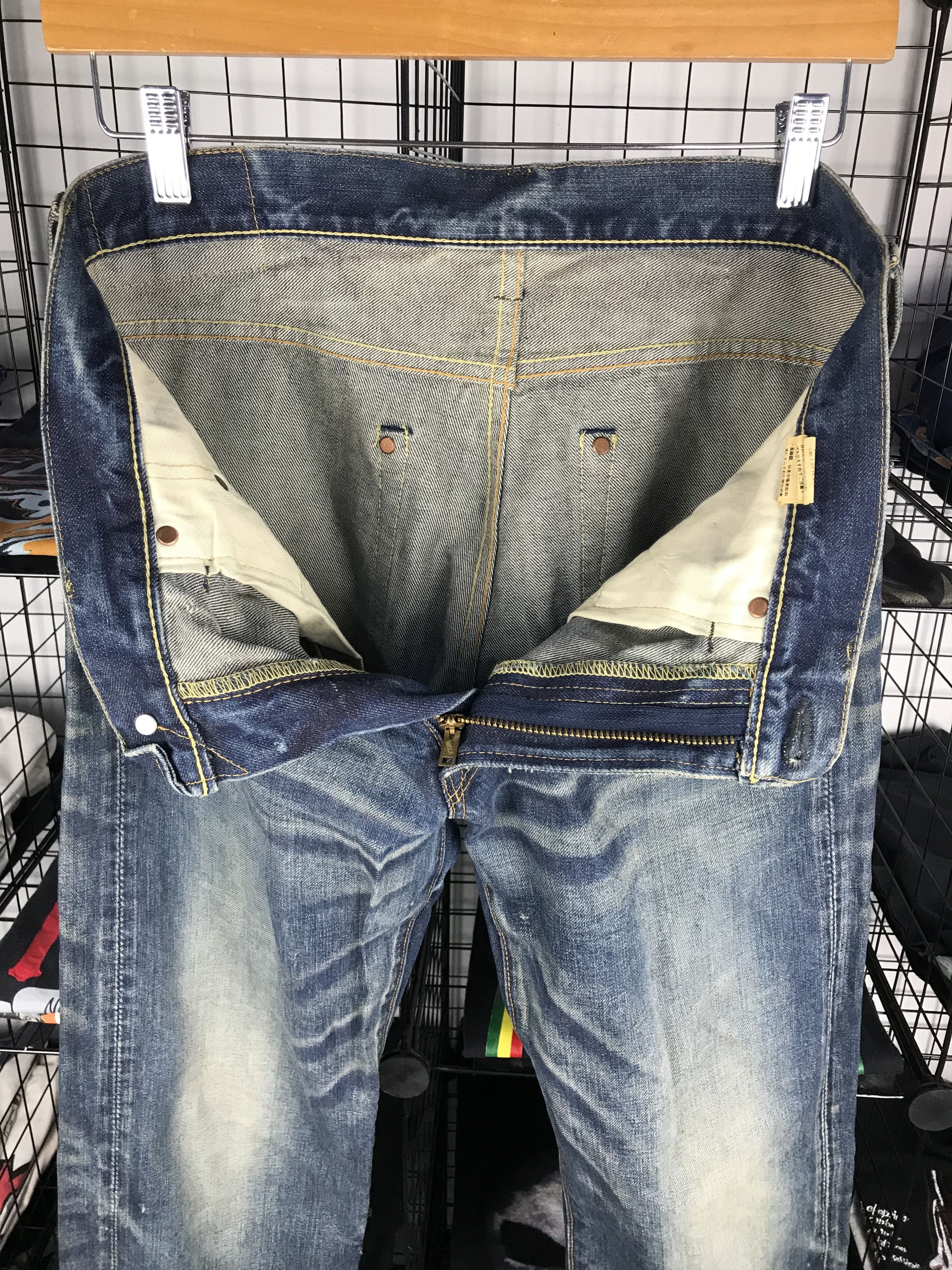 Japanese Brand Blueport Denim Streetwear Size US 33 - 10 Thumbnail