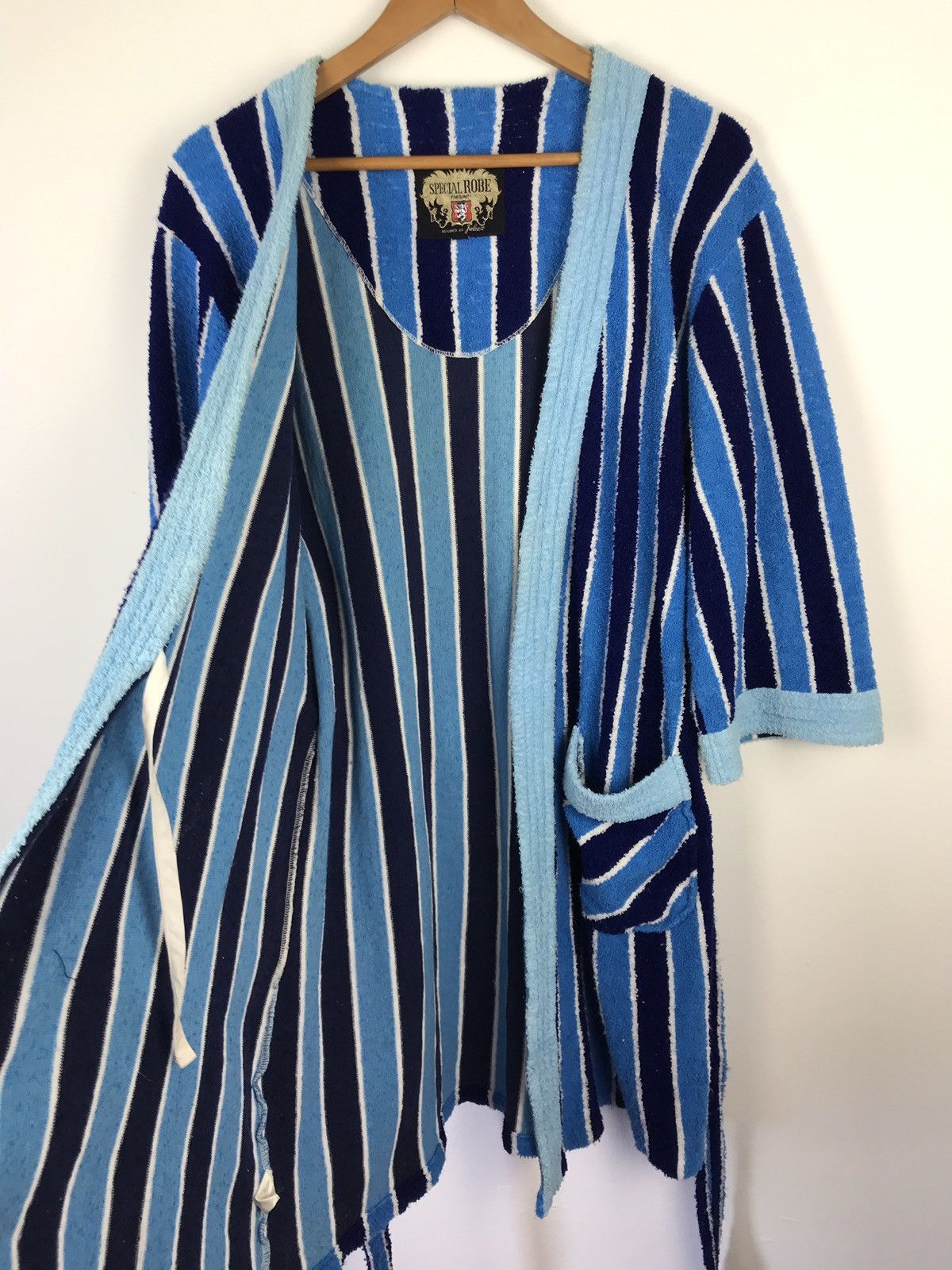 Japanese Brand Special robe kimono by juke stripe hickory Size US M / EU 48-50 / 2 - 5 Thumbnail