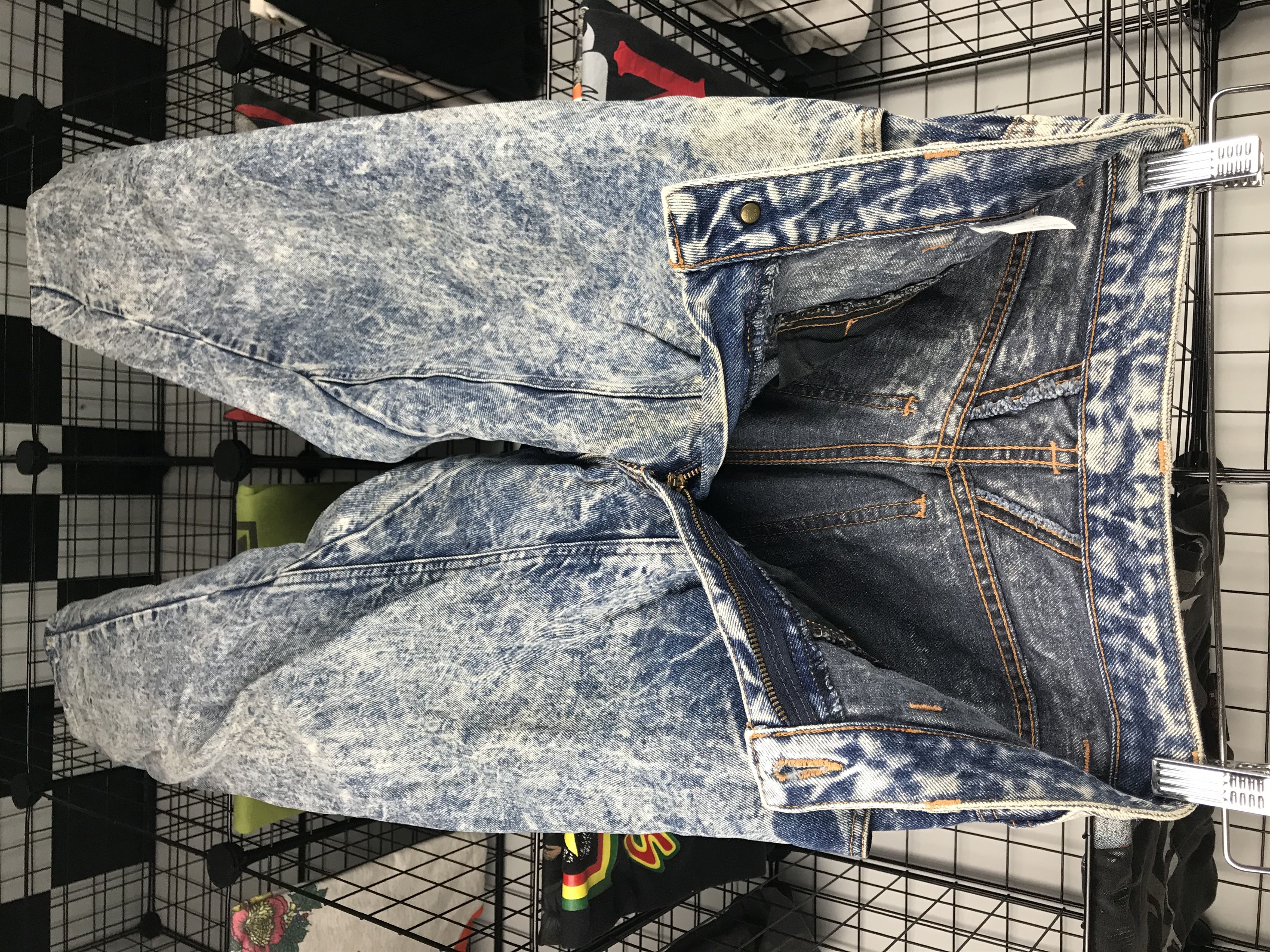 Japanese Brand × Vintage RARE' Edwin denim jeans asid wash blue Size US 26 / EU 42 - 8 Thumbnail