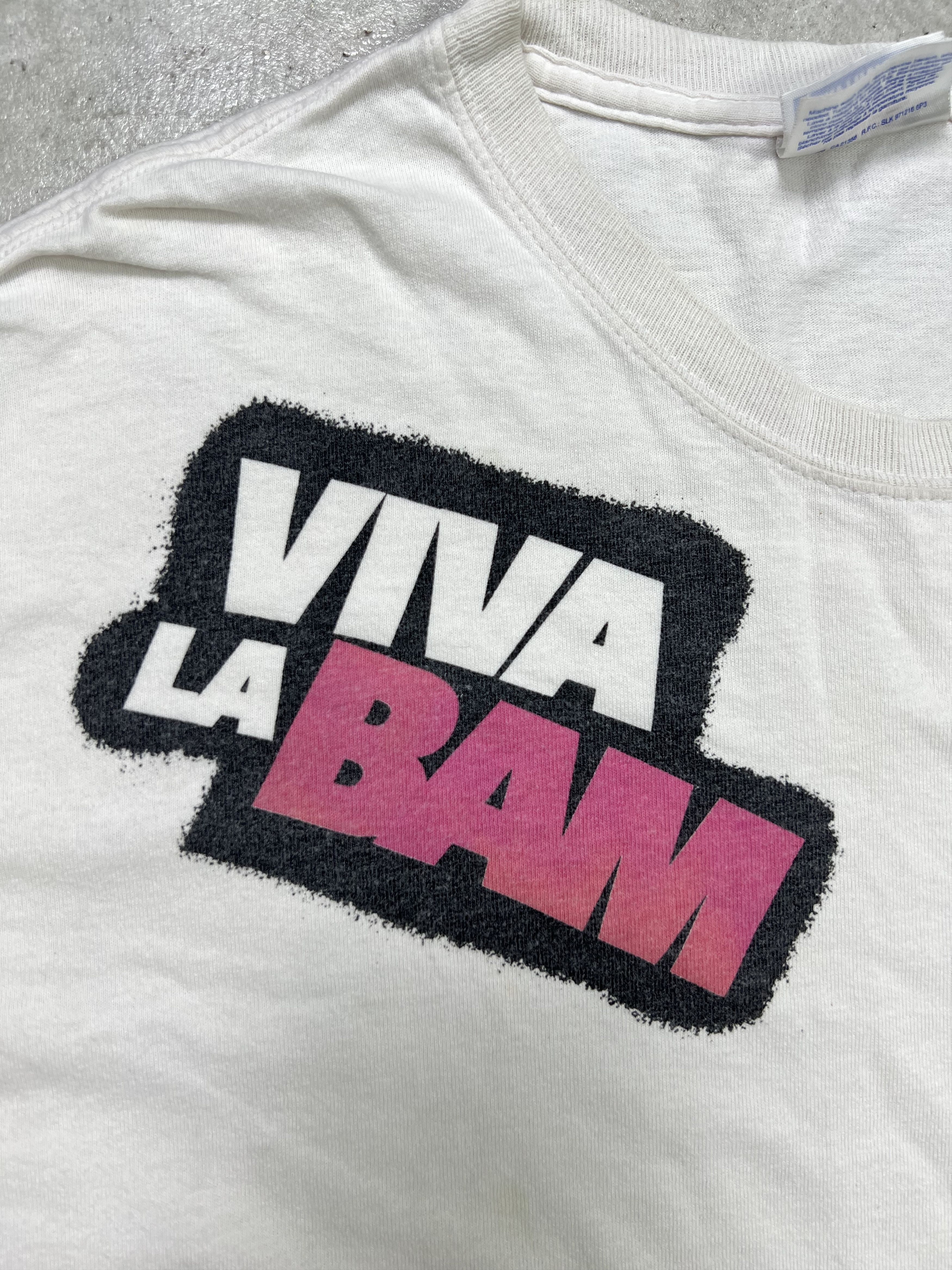 Mtv GTMA152 Vintage 00s MTV Viva La Bam Margera Skate Tee (L) Size US L / EU 52-54 / 3 - 2 Thumbnail