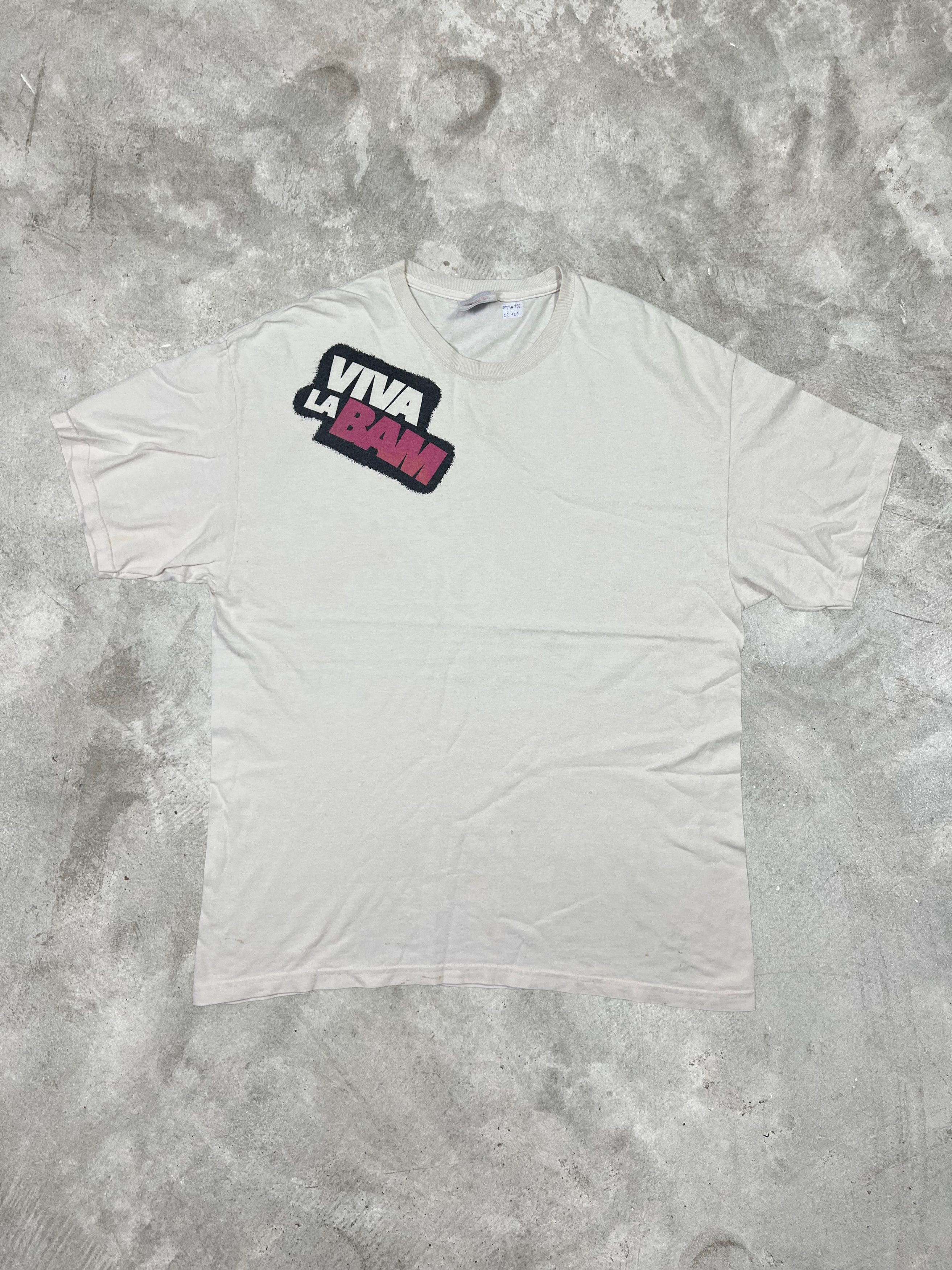 Mtv GTMA152 Vintage 00s MTV Viva La Bam Margera Skate Tee (L) Size US L / EU 52-54 / 3 - 1 Thumbnail