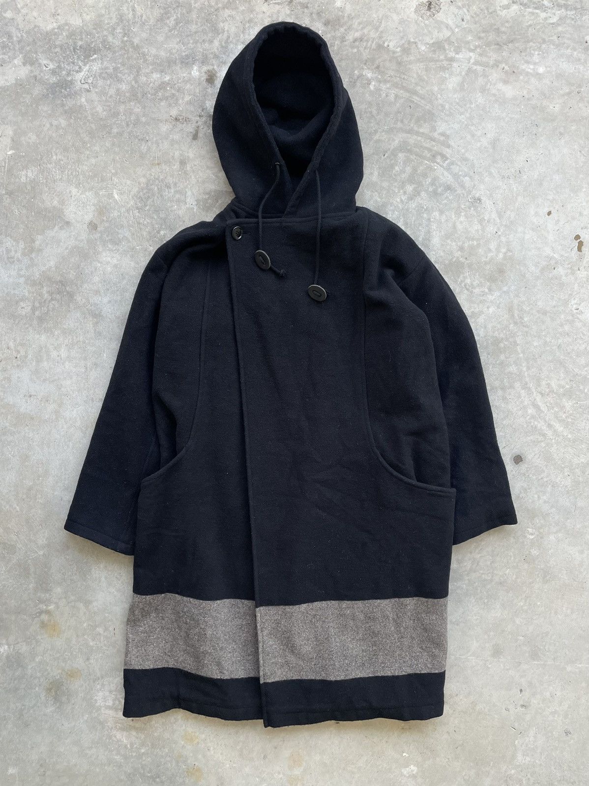 CABANE de ZUCCa × Issey Miyake × Zucca TYPE-ZU-53-C-Z54 CABANE DE ZUCCA WOOL JACKET Size M / US 6-8 / IT 42-44 - 1 Thumbnail