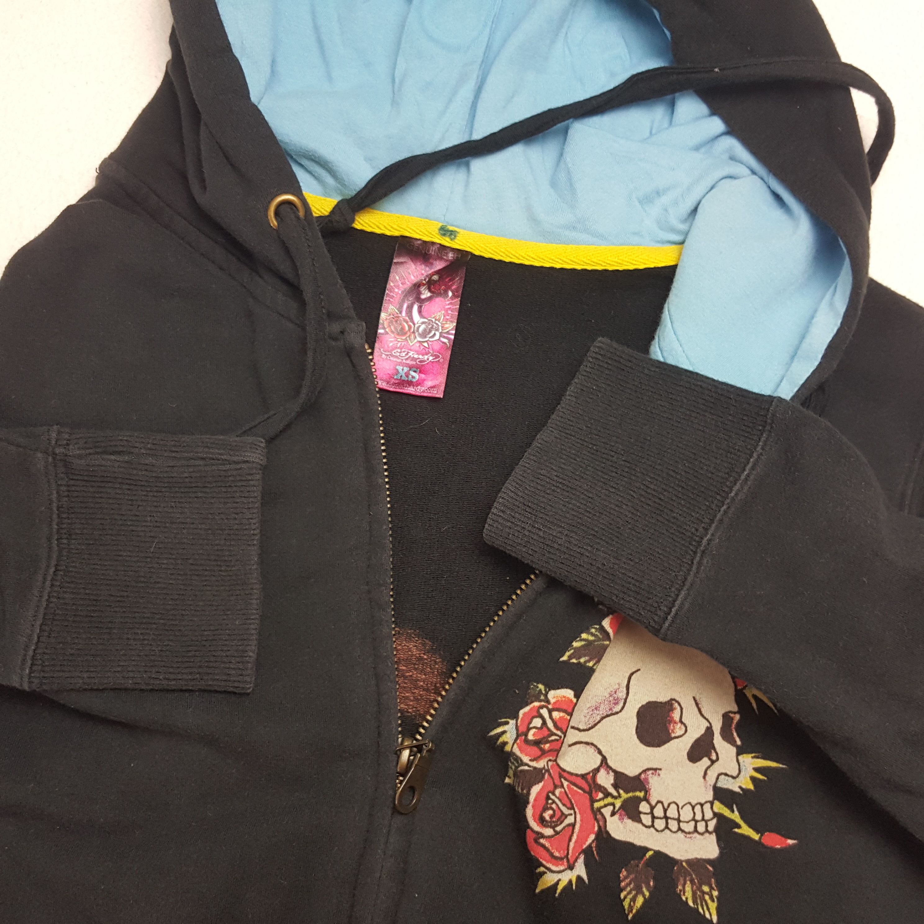 Christian Audigier × Ed Hardy × Vintage Vintage ED HARDY by Christian Audigier Designer Hoodies Size US XS / EU 42 / 0 - 9 Thumbnail