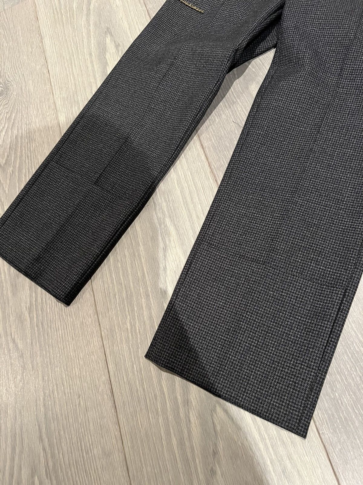 Raf Simons Extremely Rare SS19 Crystal Embellished Wool Trousers Size US 30 / EU 46 - 6 Thumbnail