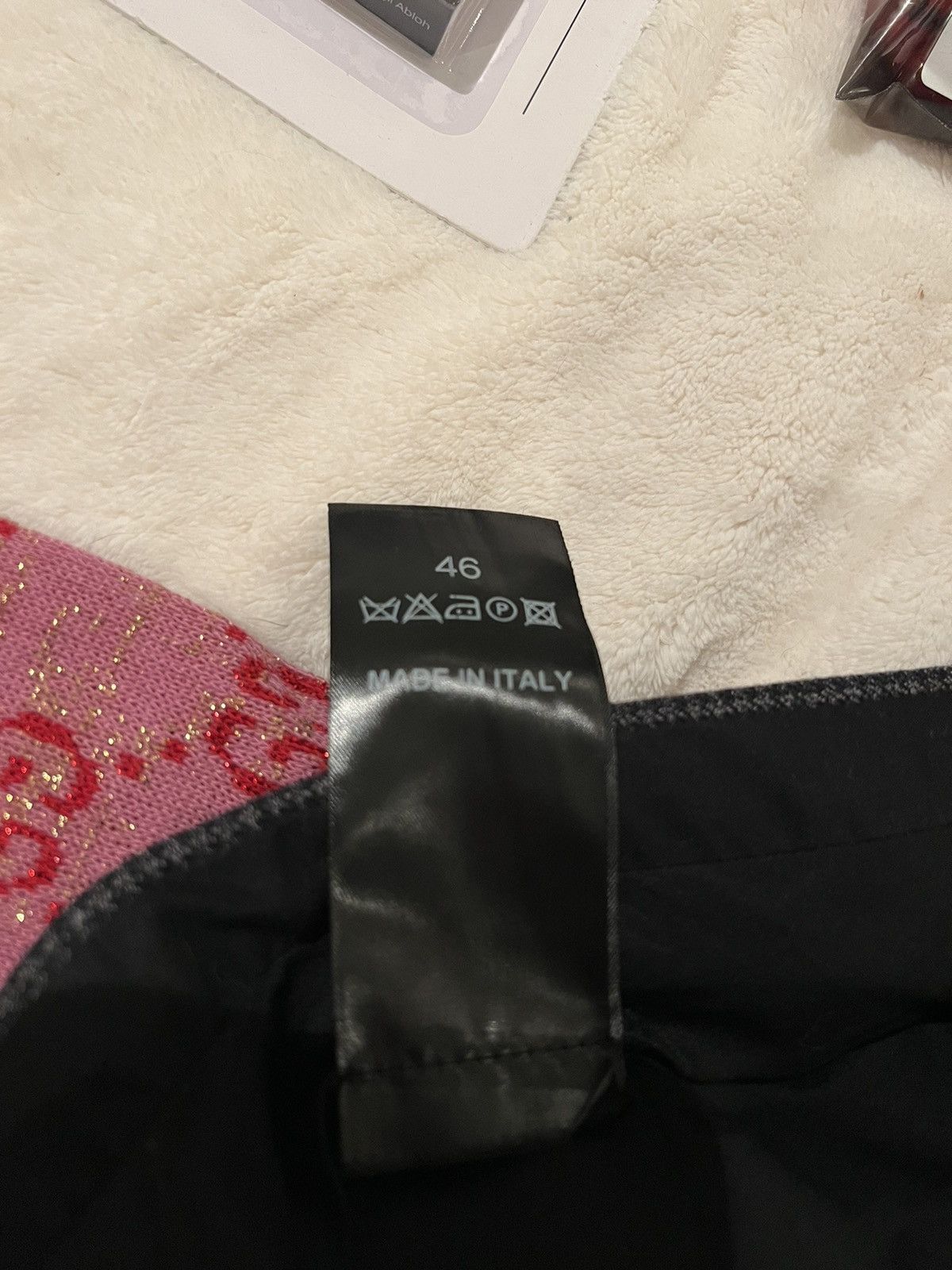Raf Simons Extremely Rare SS19 Crystal Embellished Wool Trousers Size US 30 / EU 46 - 7 Thumbnail