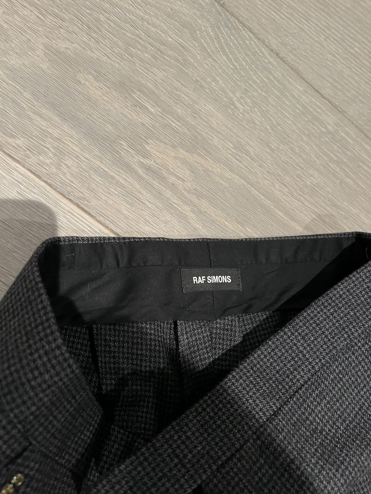 Raf Simons Extremely Rare SS19 Crystal Embellished Wool Trousers Size US 30 / EU 46 - 3 Thumbnail