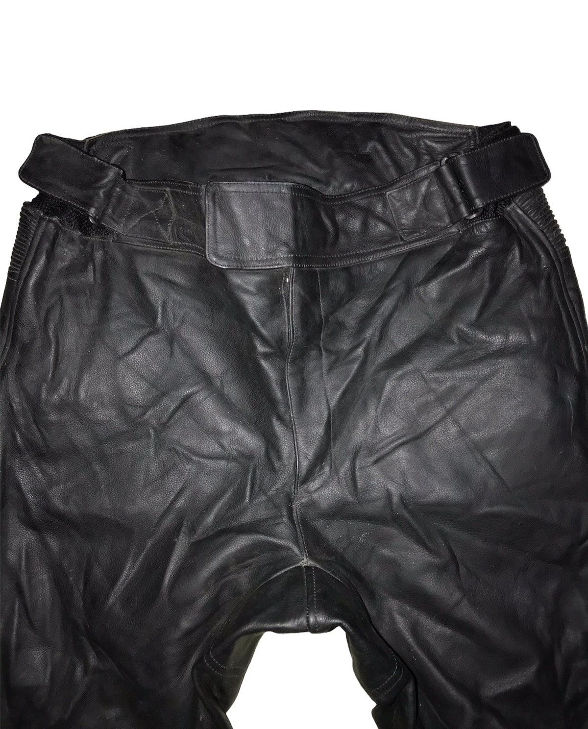 Genuine Leather Japanese Komine Motorcycle Riding Gear Leather Pants Size US 38 / EU 54 - 5 Thumbnail