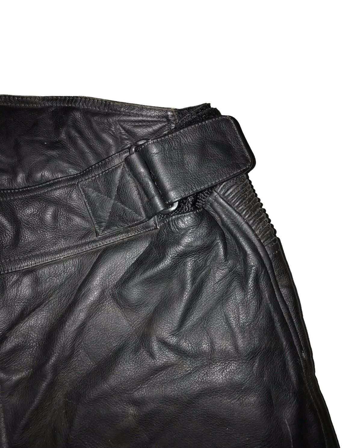 Genuine Leather Japanese Komine Motorcycle Riding Gear Leather Pants Size US 38 / EU 54 - 7 Thumbnail