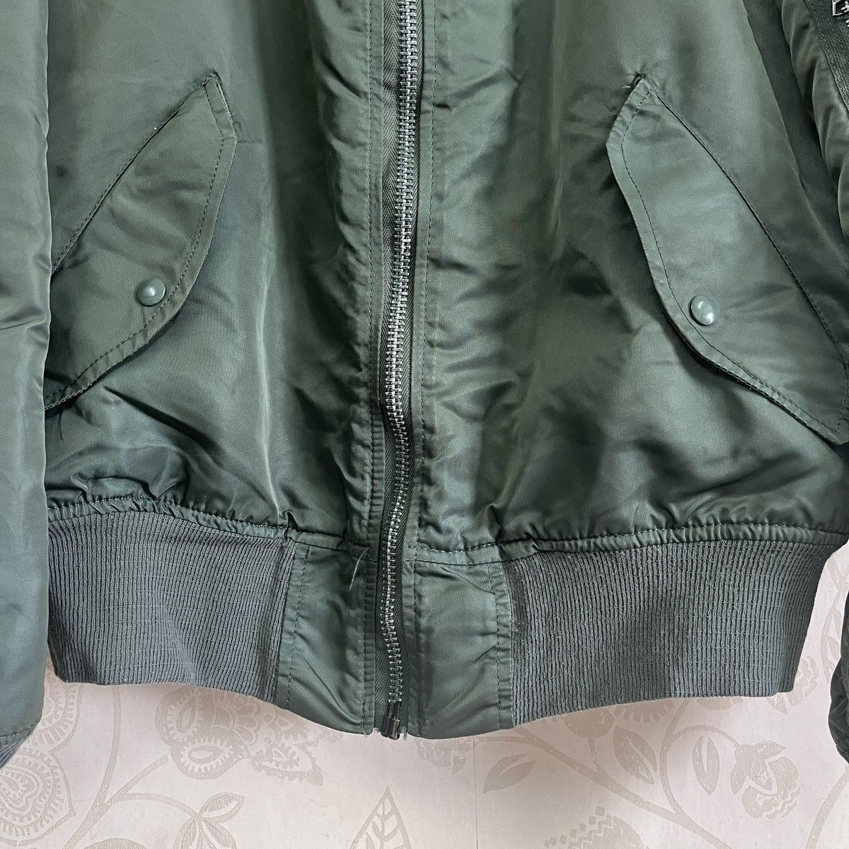 Alpha Industries × Vintage Grails Alpha Industries AFFA Printed Anarchy Forever Bomber Size US M / EU 48-50 / 2 - 21 Thumbnail