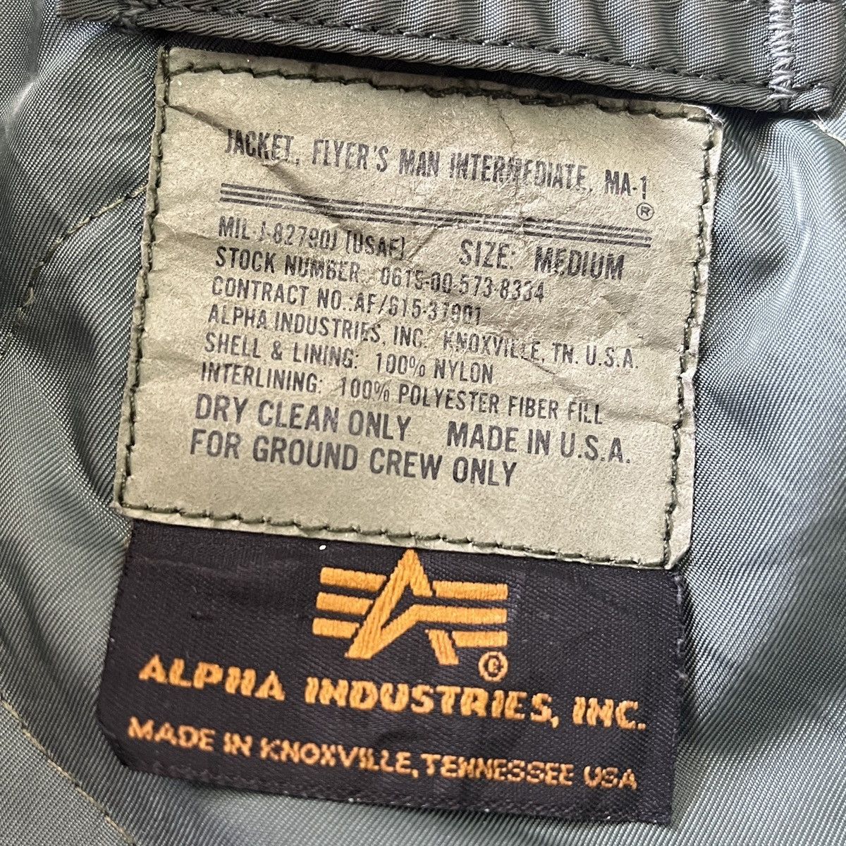 Alpha Industries × Vintage Grails Alpha Industries AFFA Printed Anarchy Forever Bomber Size US M / EU 48-50 / 2 - 3 Thumbnail