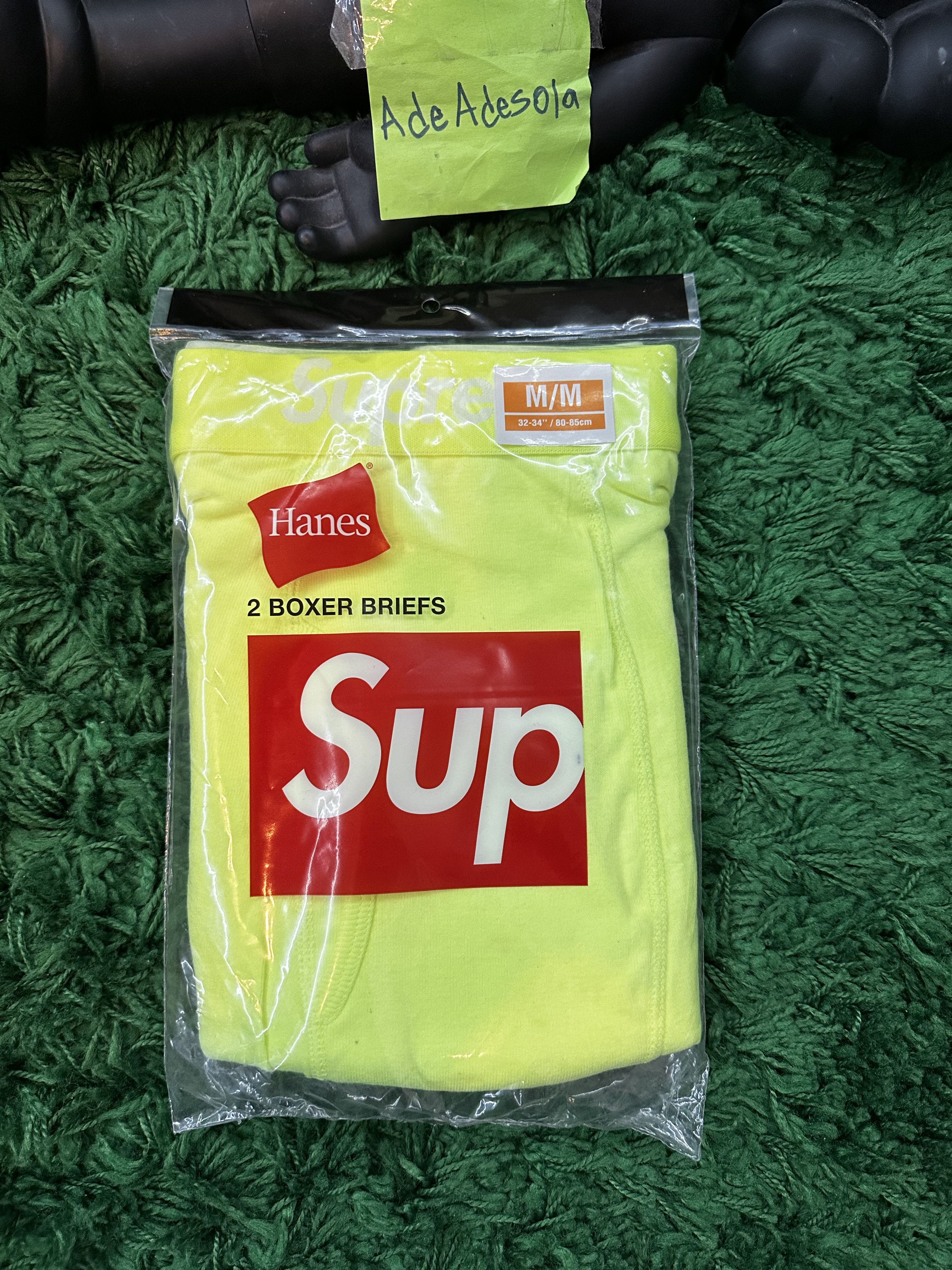 Hanes × Supreme Boxer Briefs (2 Pack)(Medium) Size ONE SIZE - 2 Thumbnail