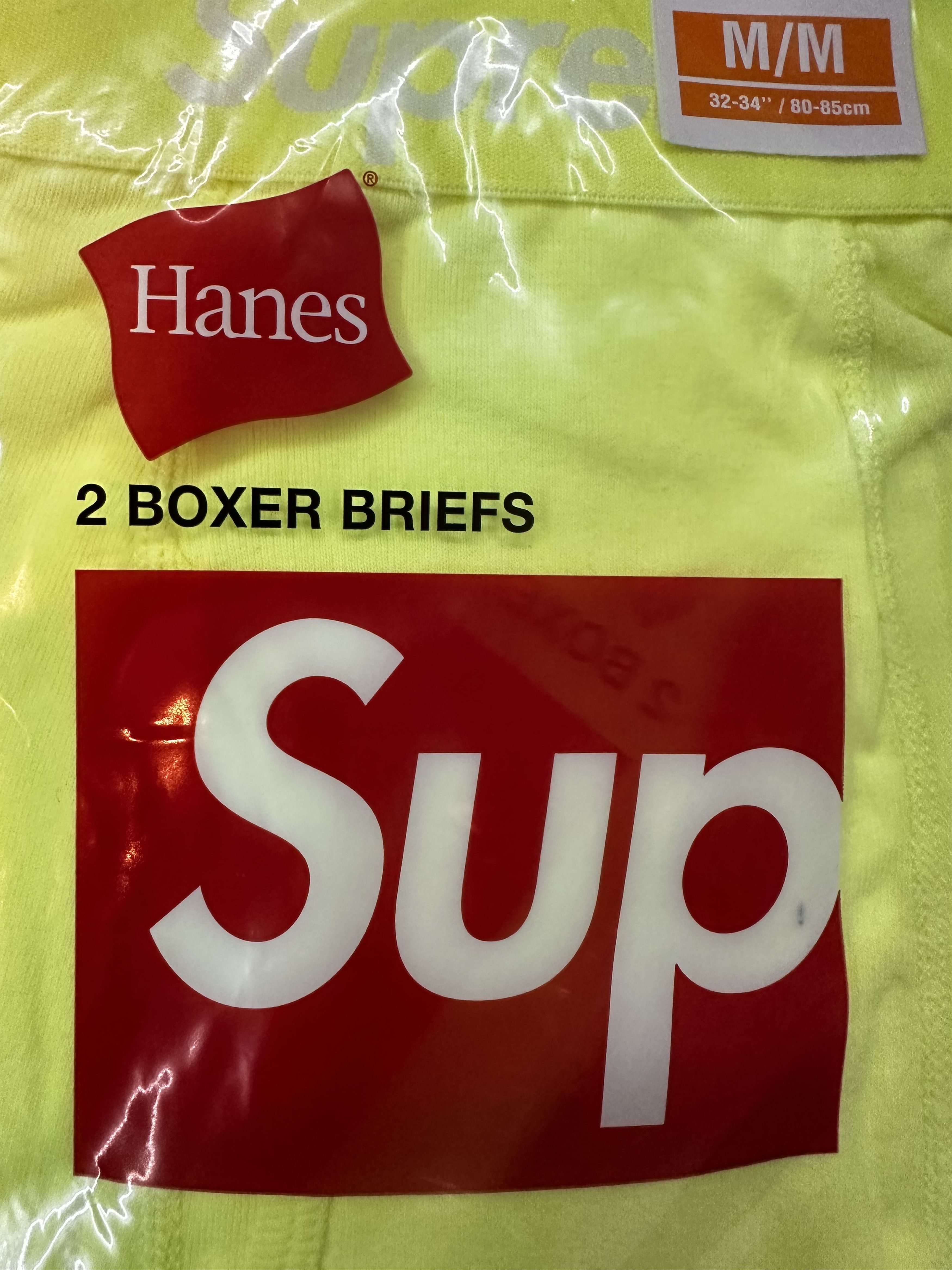 Hanes × Supreme Boxer Briefs (2 Pack)(Medium) Size ONE SIZE - 5 Thumbnail