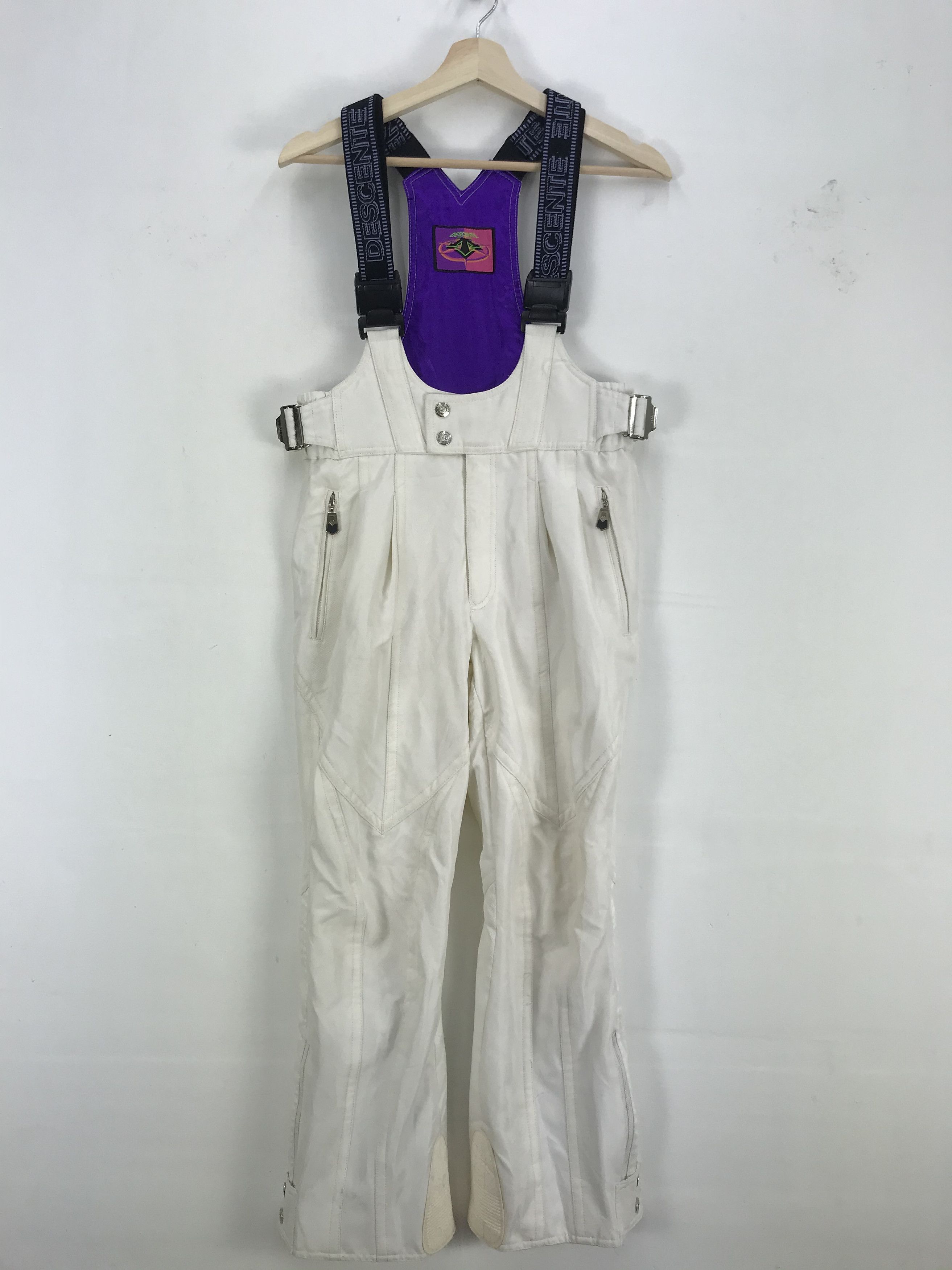 Japanese Brand Descente Skisuit Japanese Ski Wear Snowboards Overall Pant Size US 30 / EU 46 - 2 Thumbnail