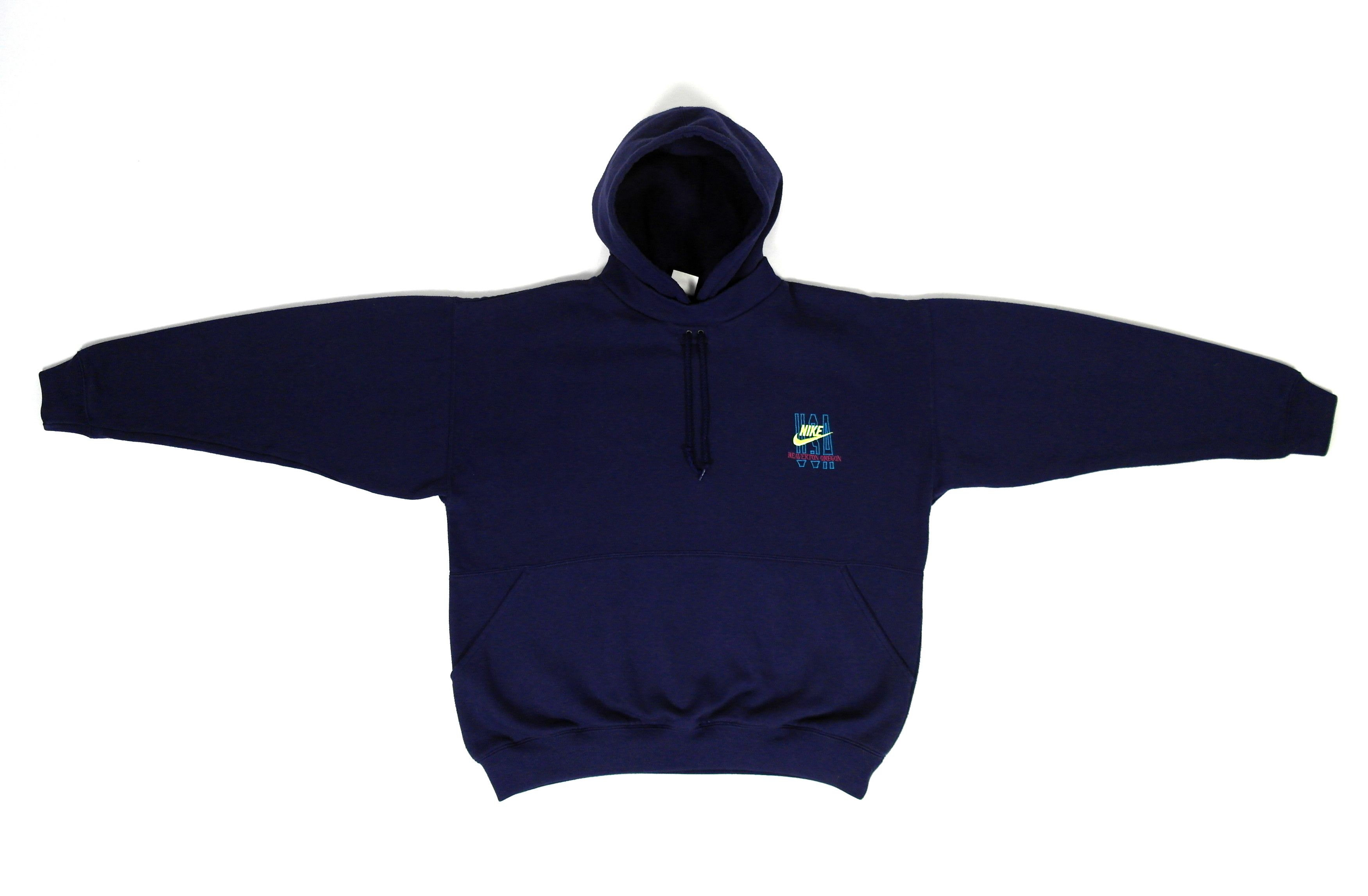 Nike Vintage Nike Beaverton Oregon Hoodie Men's L Dark Blue Size US L / EU 52-54 / 3 - 4 Thumbnail