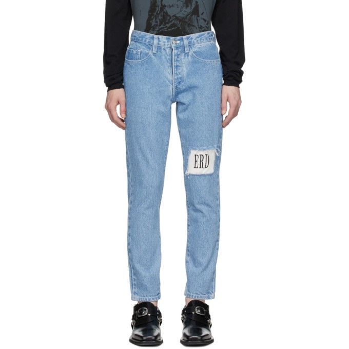 Enfants Riches Deprimes Knee Patch light wash denim Size US 32 / EU 48 - 7 Thumbnail
