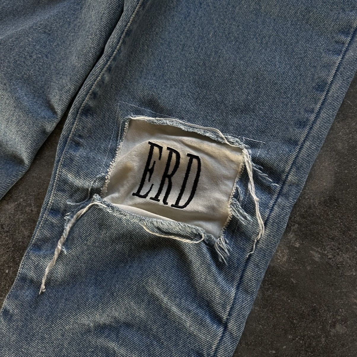 Enfants Riches Deprimes Knee Patch light wash denim Size US 32 / EU 48 - 2 Thumbnail