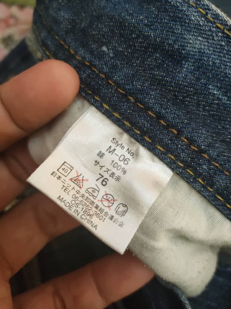 Japanese Brand Unbrand Japanese Patch Denim Size US 29 - 6 Thumbnail