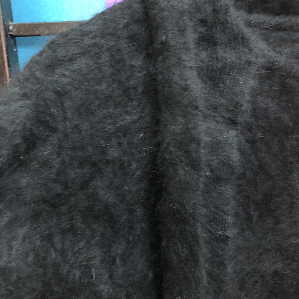 Aran Isles Knitwear Japanese Brand Long Shag Shaggy Fur Mohair Knitwear #6558 Size US M / EU 48-50 / 2 - 7 Thumbnail
