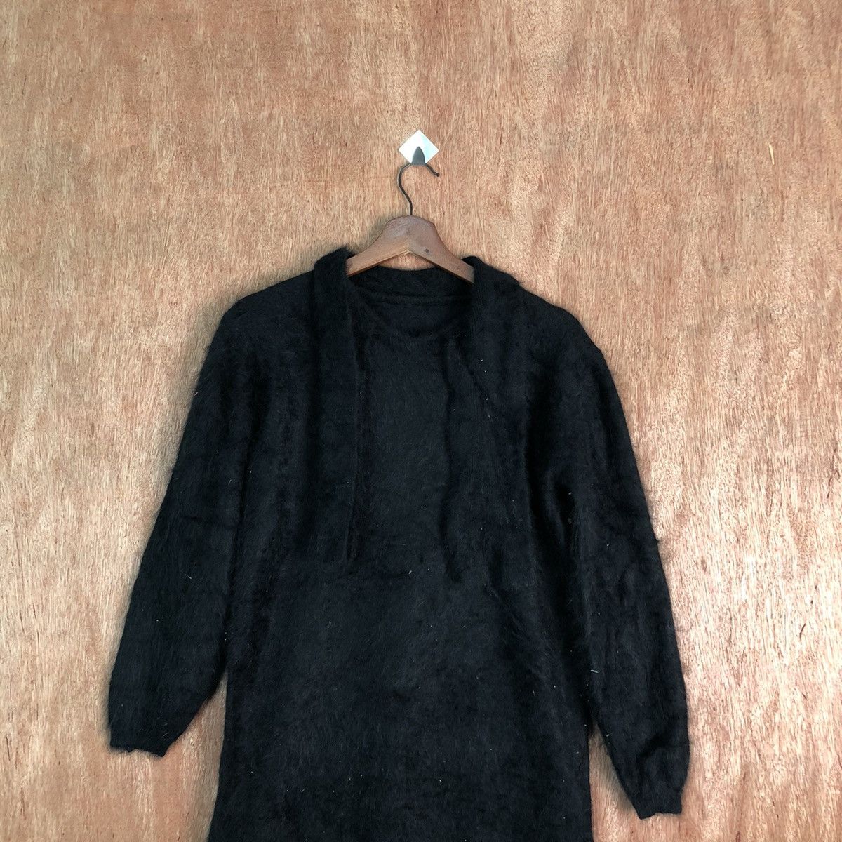Aran Isles Knitwear Japanese Brand Long Shag Shaggy Fur Mohair Knitwear #6558 Size US M / EU 48-50 / 2 - 2 Thumbnail