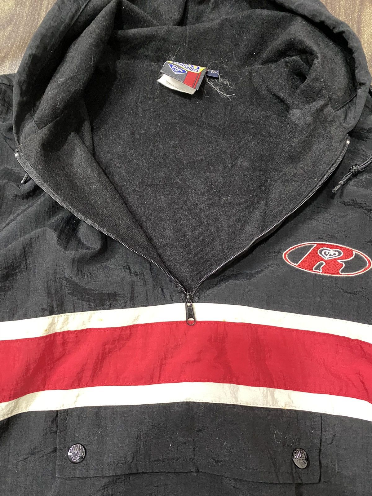 Japanese Brand × Vintage Vintage Roxy Half Zipper Jackets Size US M / EU 48-50 / 2 - 6 Thumbnail