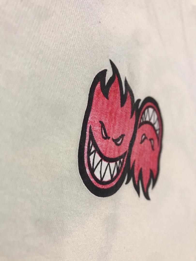 Spitfire × Vintage Vintage SPITFIRE WHEEL big logo tees Size US XL / EU 56 / 4 - 4 Thumbnail