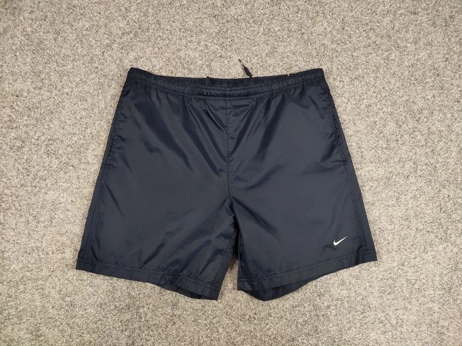 Nike Vintage Nike Shorts Blue Logo swoosh casual Y2K Streetwear Size US 36 / EU 52 - 5 Thumbnail