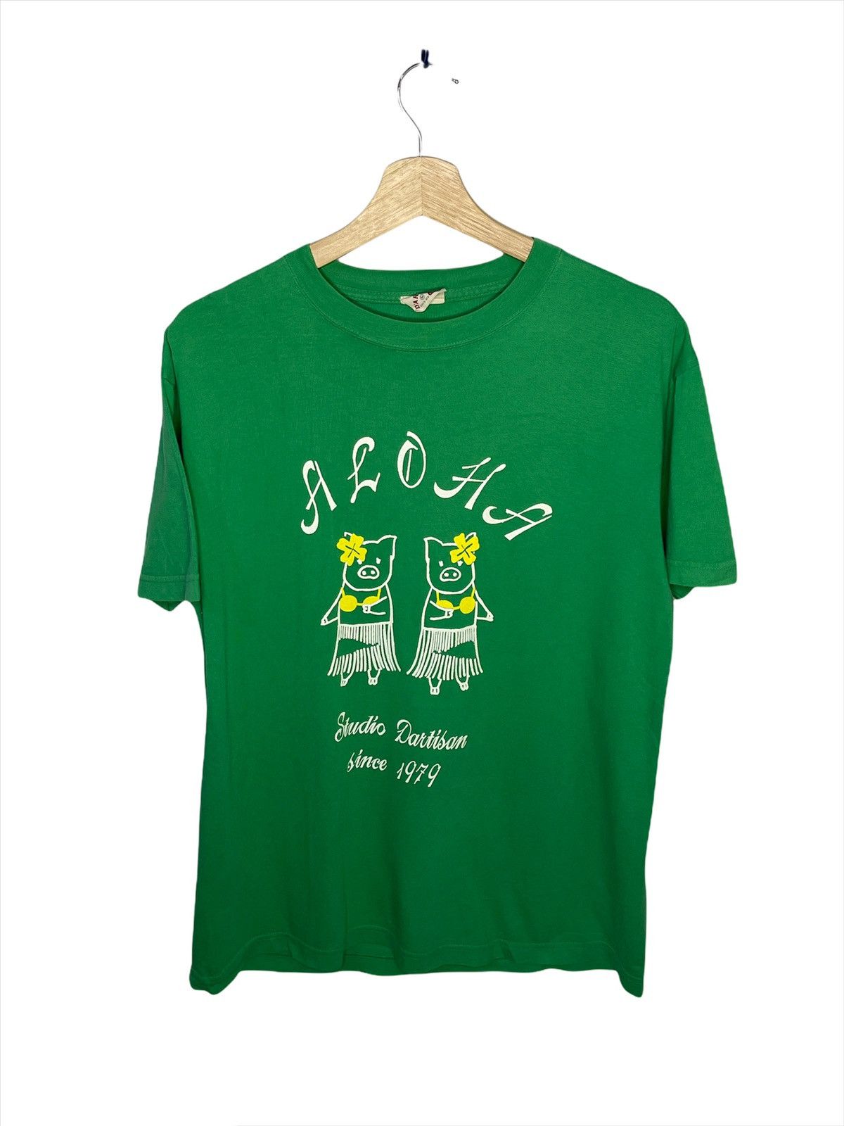 Japanese Brand × Studio D'Artisan × Vintage Studio Dartisan Since 1979 Aloha T-Shirt Size US M / EU 48-50 / 2 - 1 Thumbnail