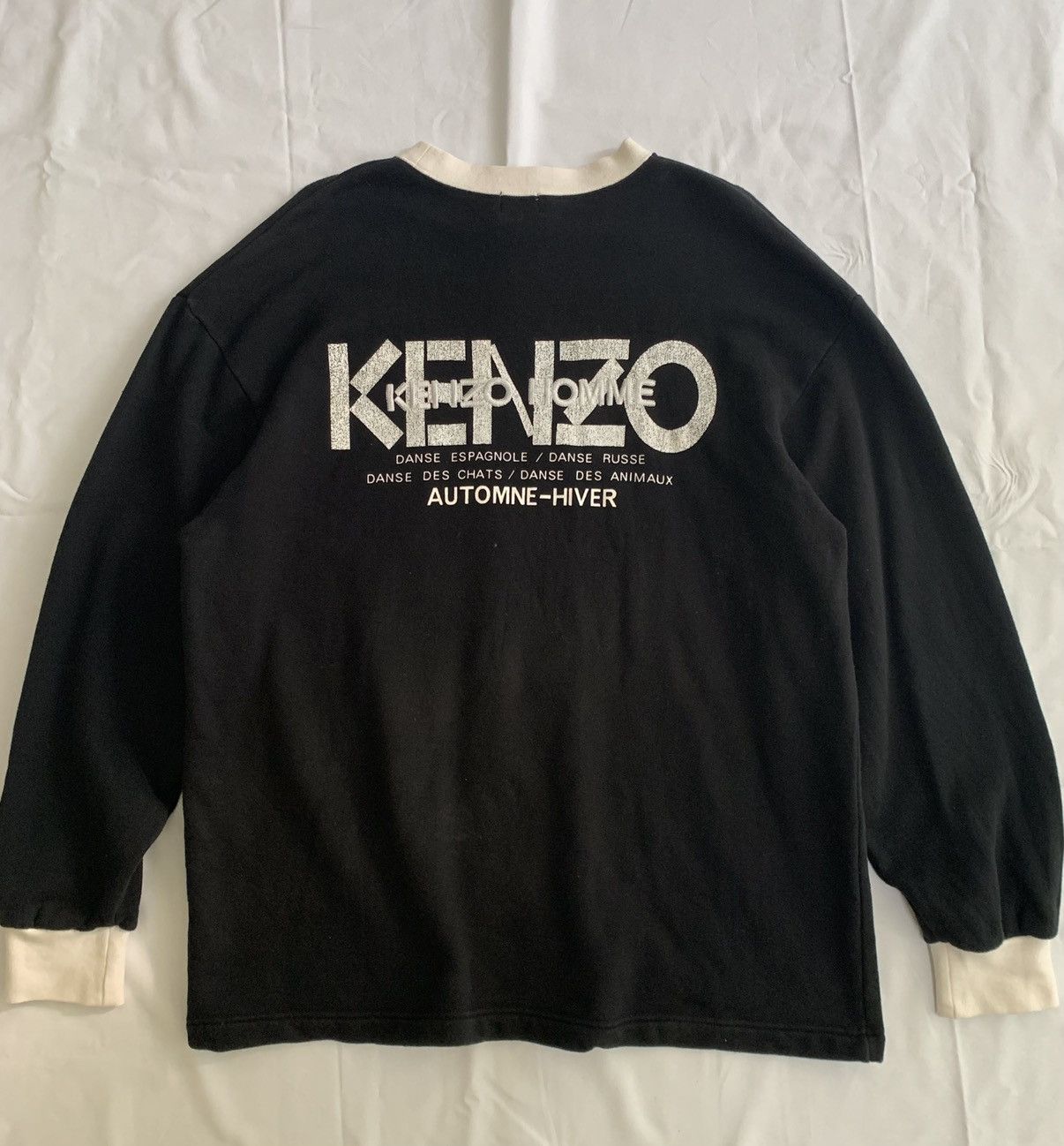 Rare🔥Vintage Kenzo Automne Hiver Oversized Sweatshirt