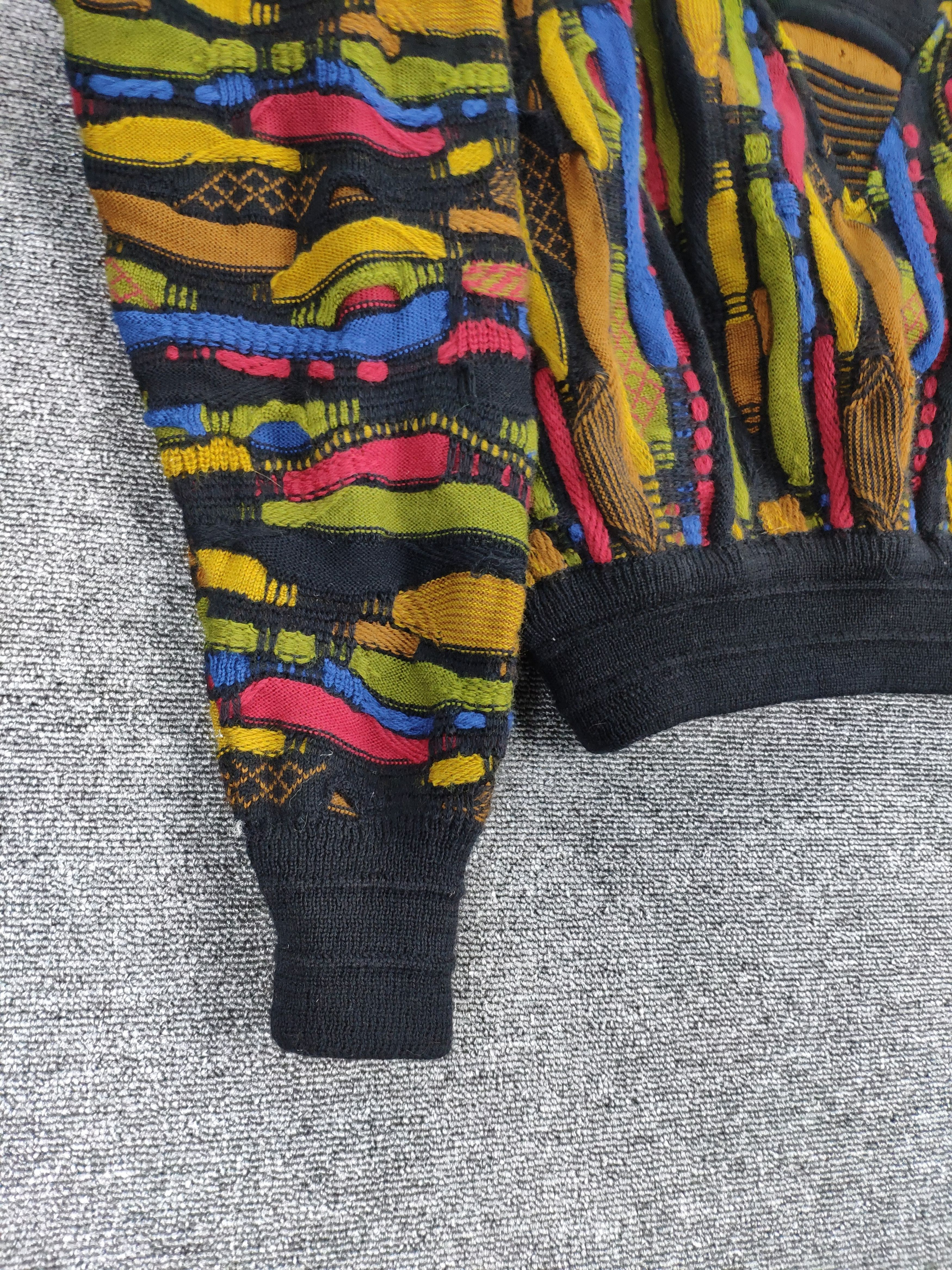 Coogi Vintage Coogi Style Wool Knit Cardigan Baggy Size US M / EU 48-50 / 2 - 4 Thumbnail