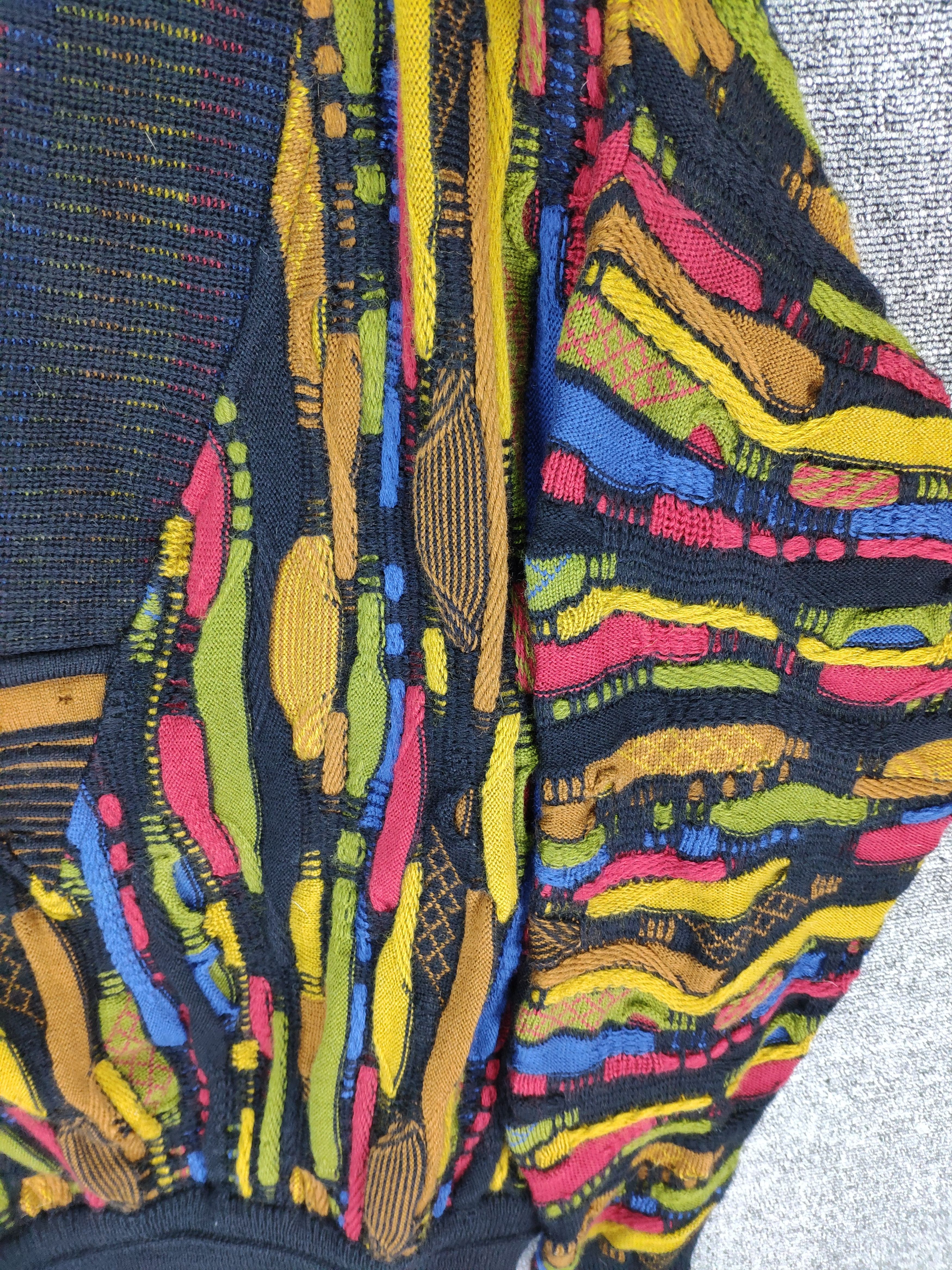 Coogi Vintage Coogi Style Wool Knit Cardigan Baggy Size US M / EU 48-50 / 2 - 9 Thumbnail