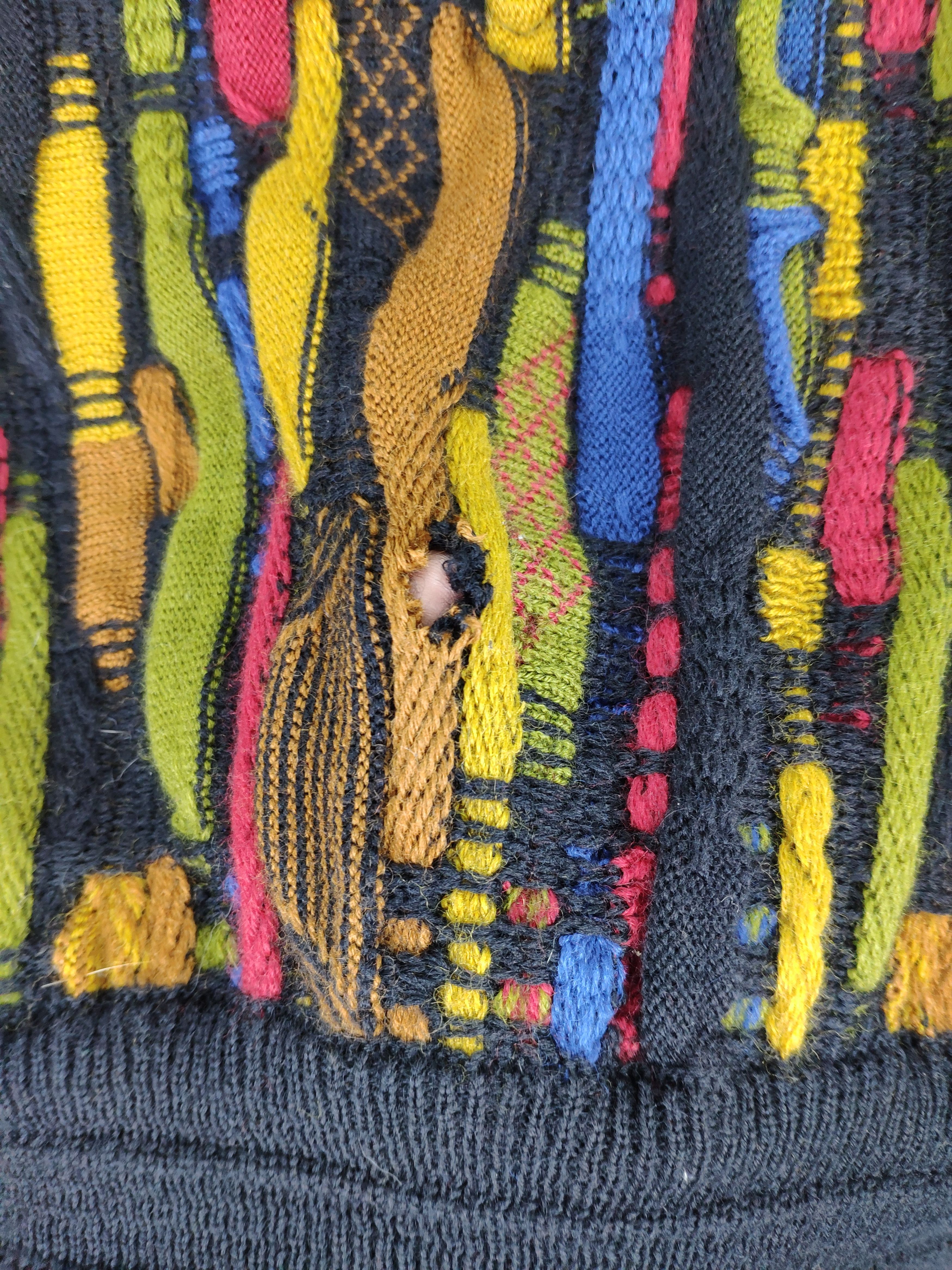 Coogi Vintage Coogi Style Wool Knit Cardigan Baggy Size US M / EU 48-50 / 2 - 8 Thumbnail
