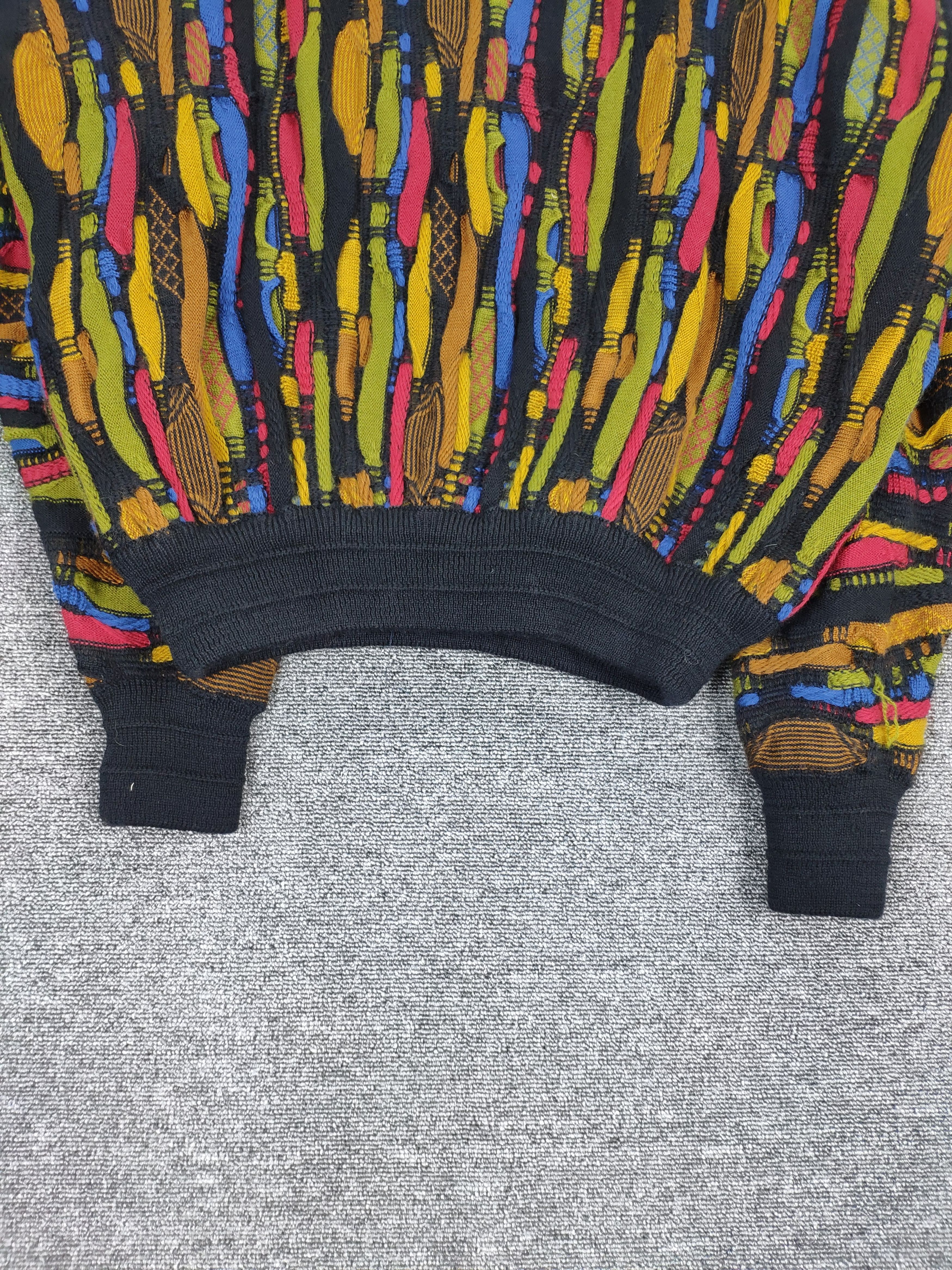 Coogi Vintage Coogi Style Wool Knit Cardigan Baggy Size US M / EU 48-50 / 2 - 15 Thumbnail