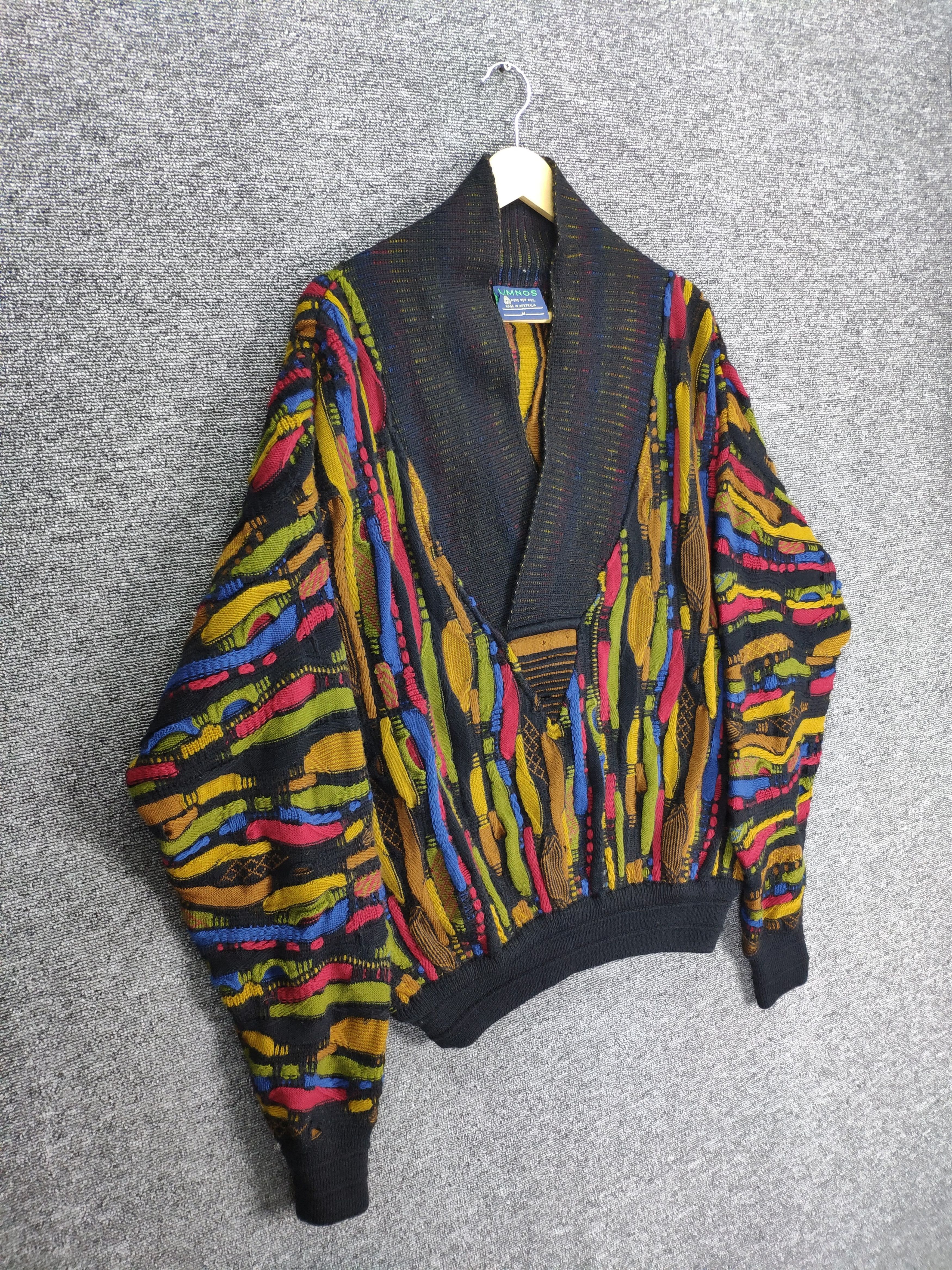 Coogi Vintage Coogi Style Wool Knit Cardigan Baggy Size US M / EU 48-50 / 2 - 3 Thumbnail