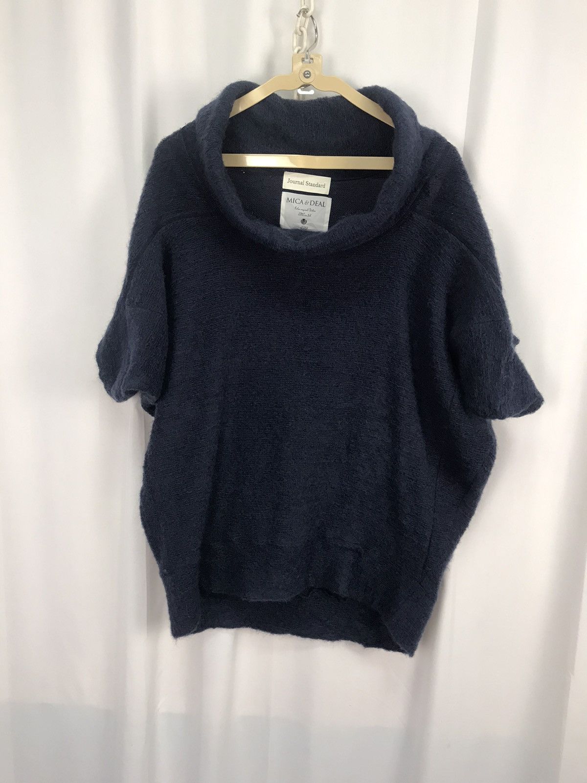 J.S. Homestead × Japanese Brand × Journal Standard Journal standard mica&deal mohair turtleneck blouse Size L / US 10 / IT 46 - 9 Thumbnail